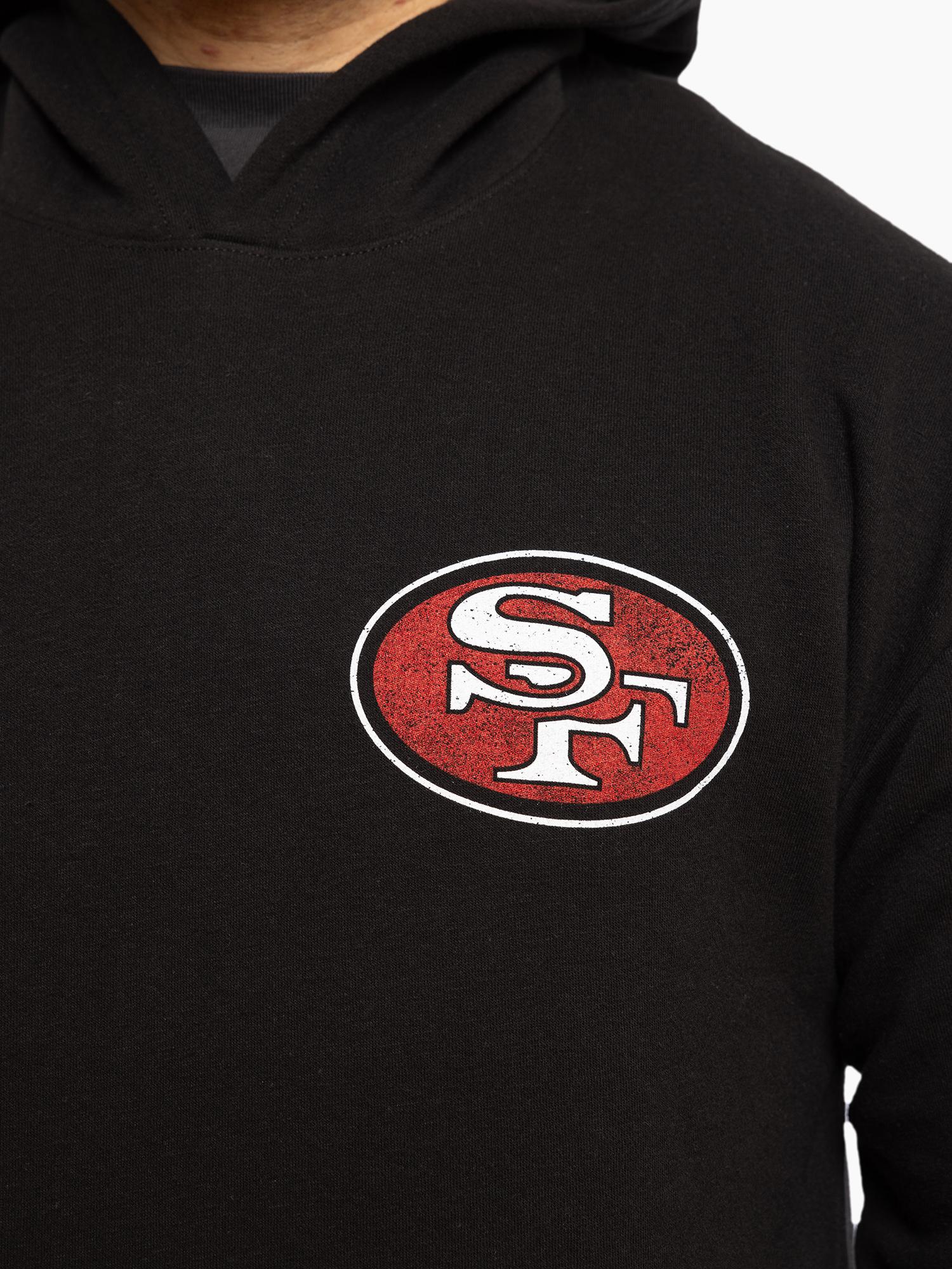 San Francisco 49ers Flames Hoodie - Image 4
