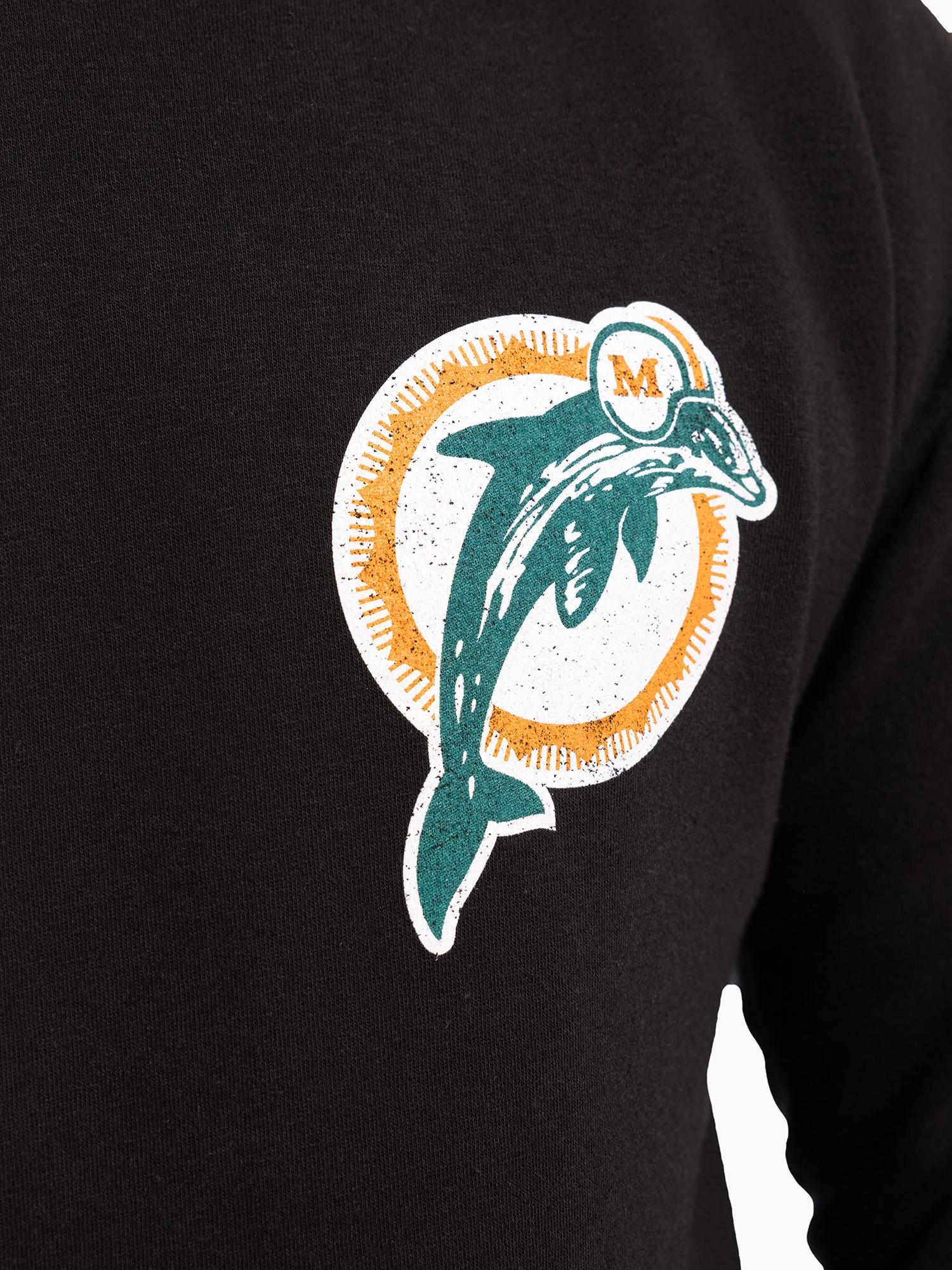 Miami Dolphins Flames Hoodie - Image 4
