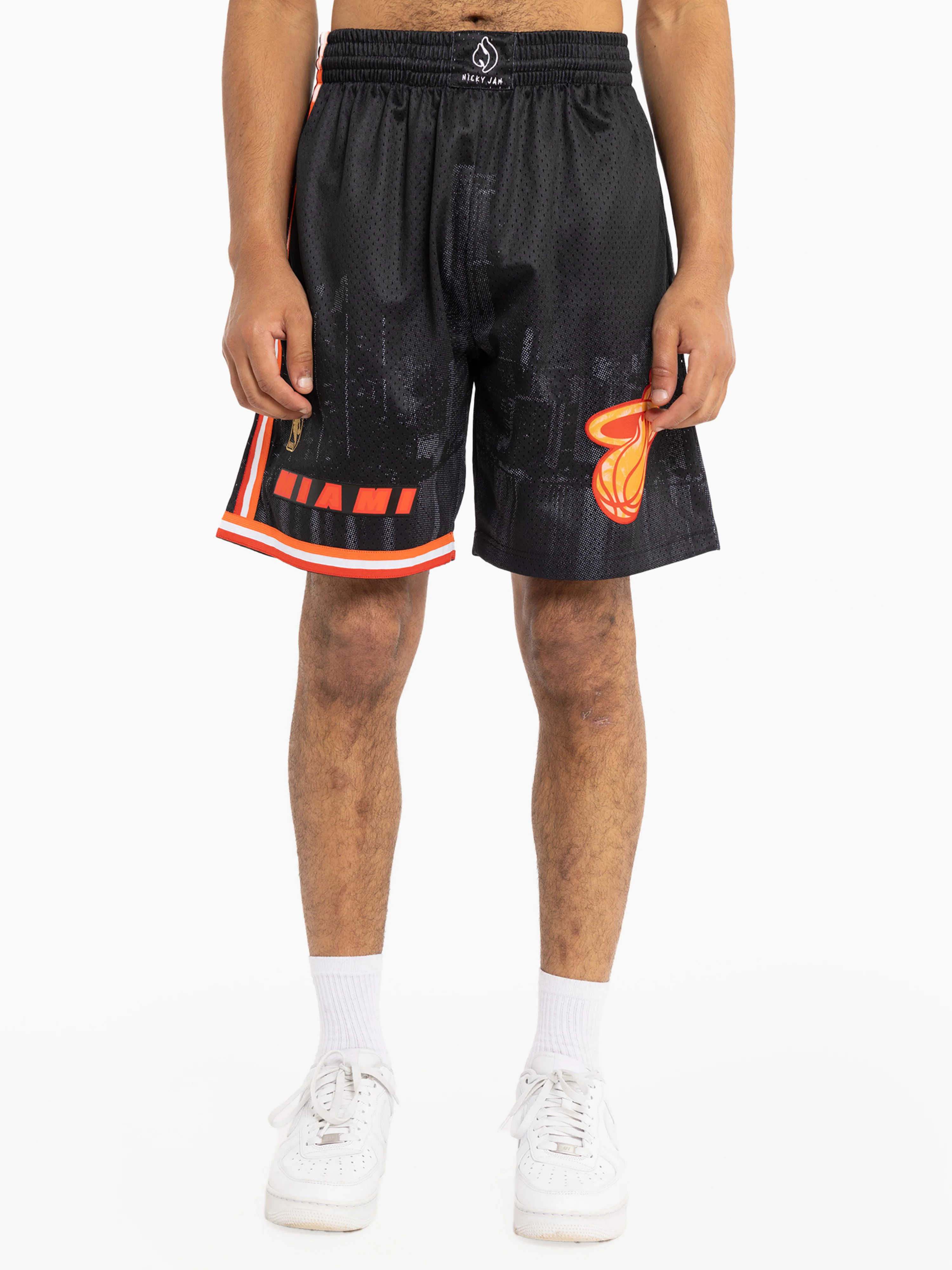Nicky Jam x Reggaeton Miami Heat Swingman Shorts