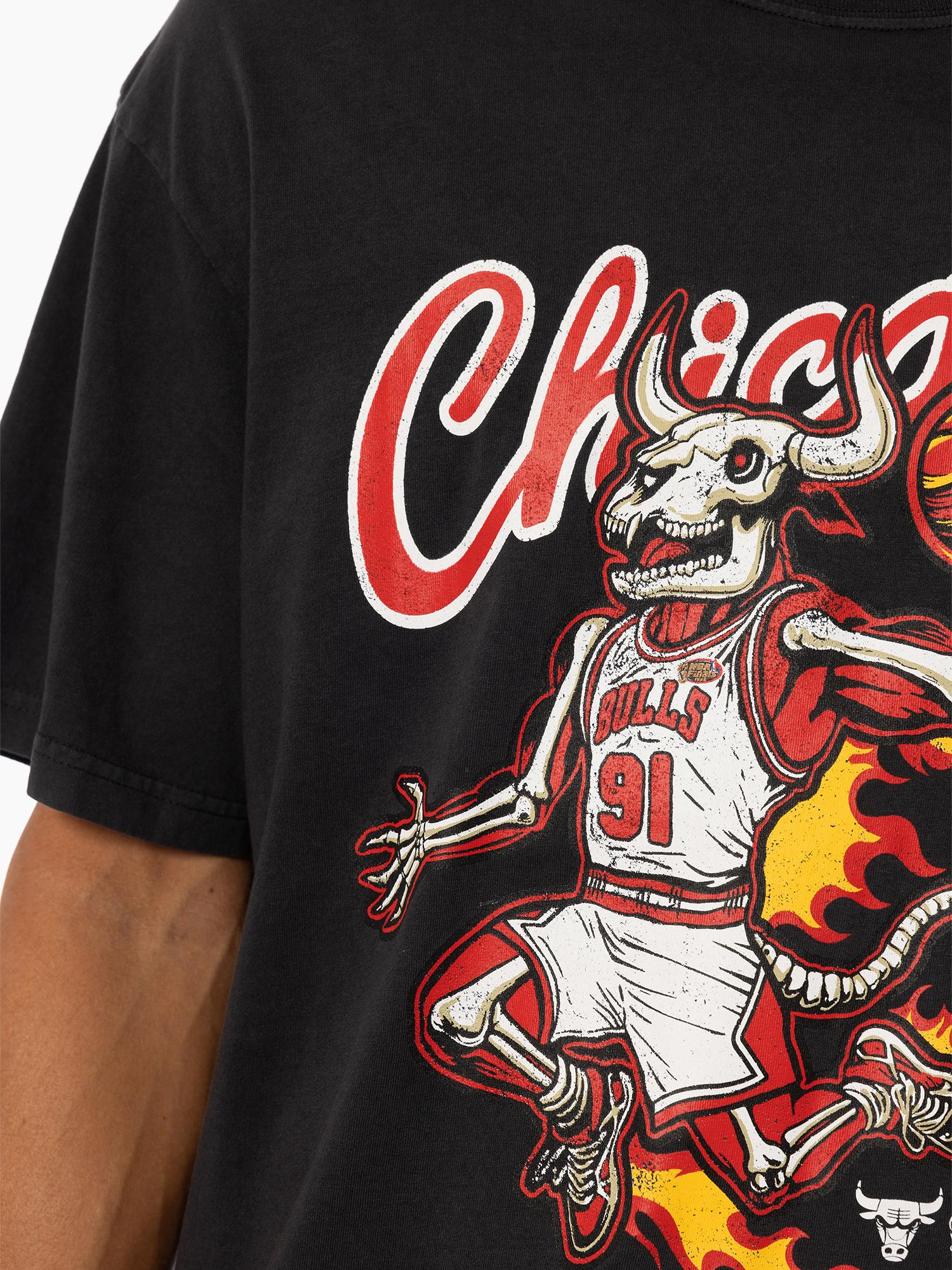 Chicago Bulls On Fire Tee - Image 4