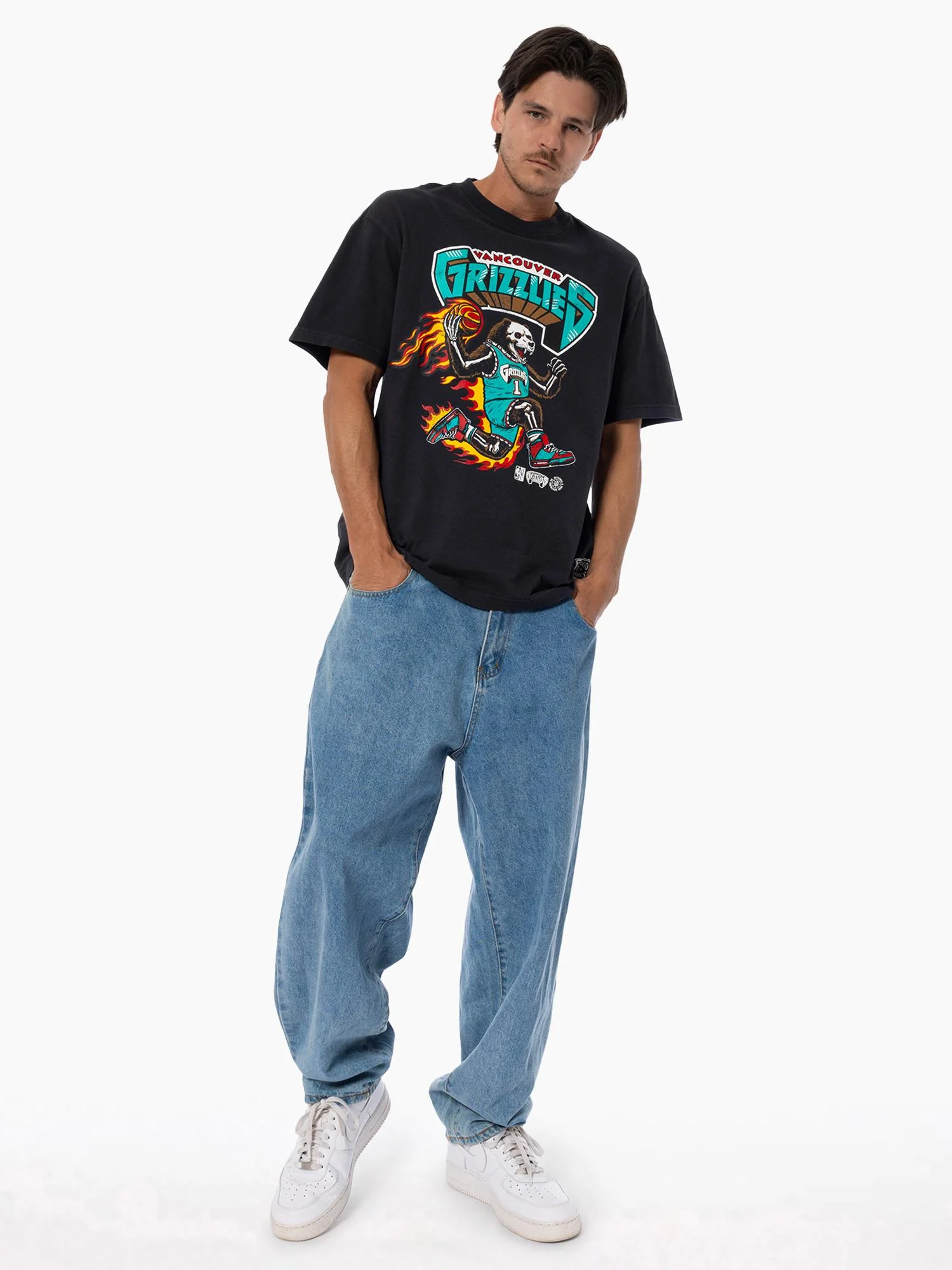 Vancouver Grizzlies On Fire Tee - Image 3