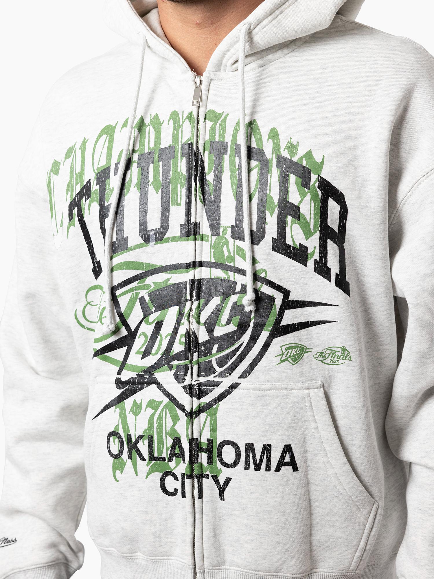 Oklahoma City Thunder Overprint Boxy Hoodie - Image 2
