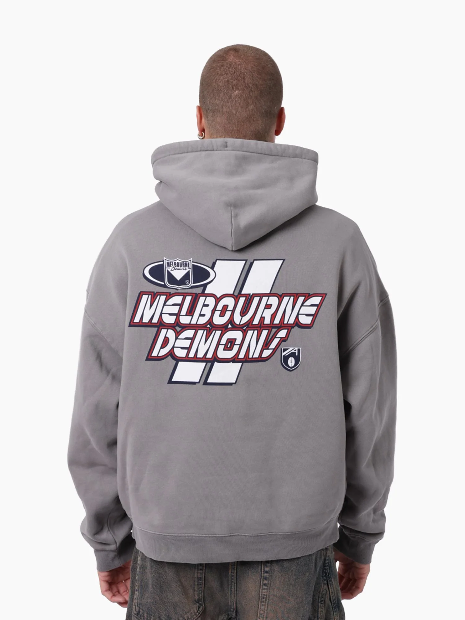 Melbourne Demons Panel Box Hoodie