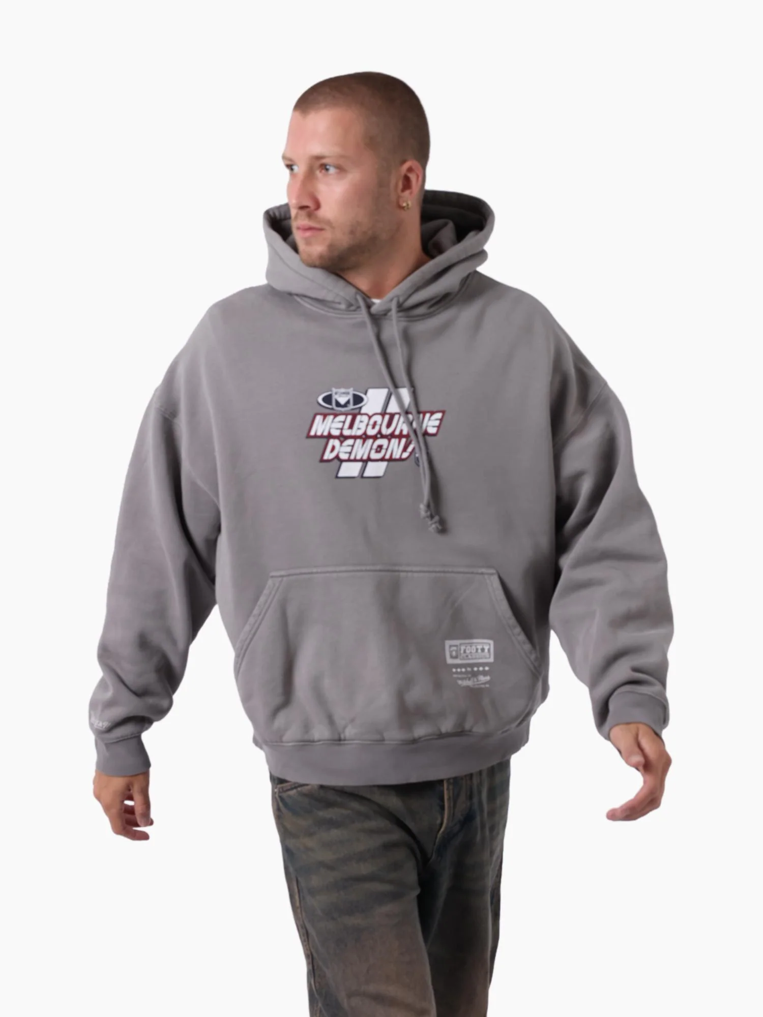 Melbourne Demons Panel Box Hoodie - Image 3