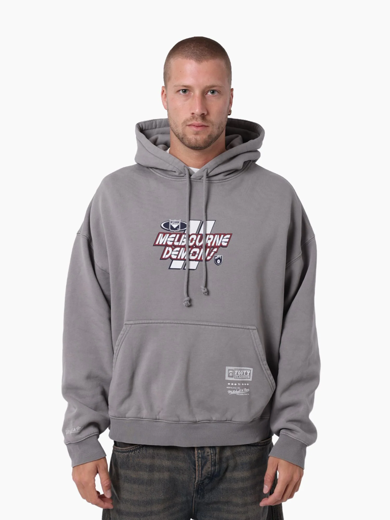 Melbourne Demons Panel Box Hoodie - Image 4