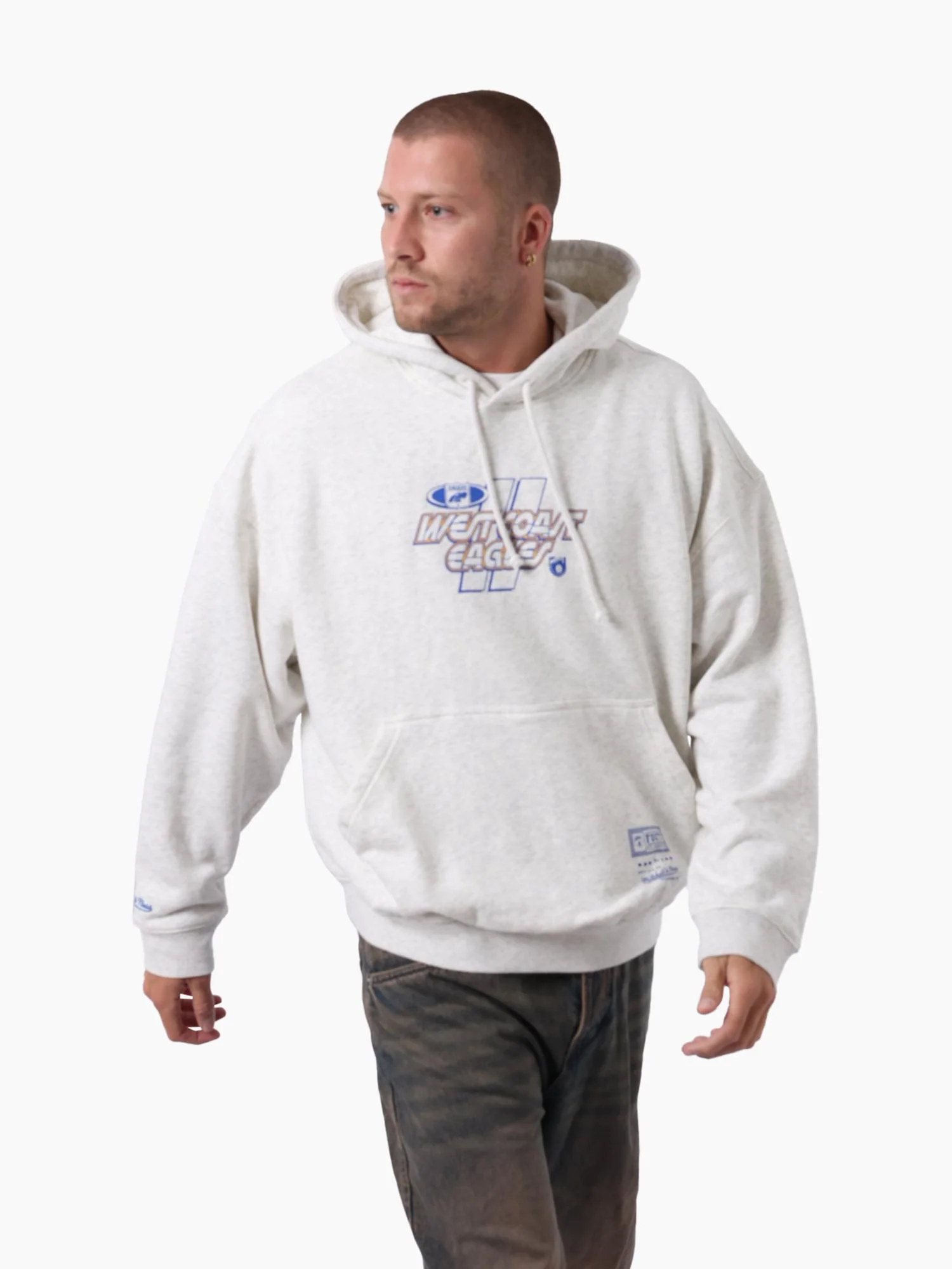 West Coast Eagles Panel Box Hoodie - Image 3