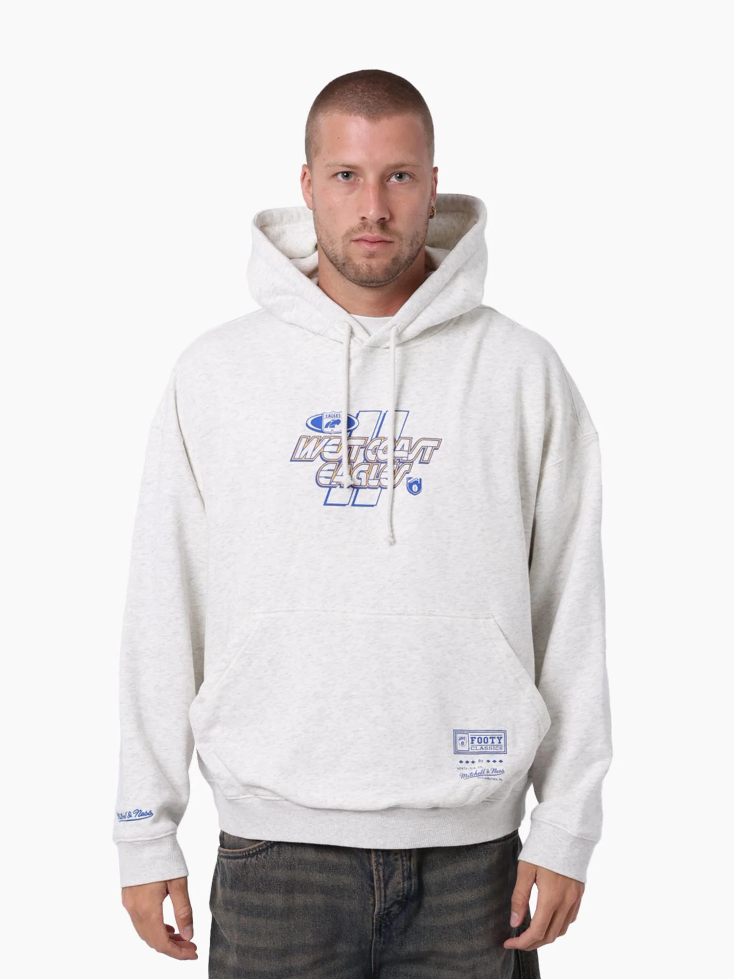 West Coast Eagles Panel Box Hoodie - Image 4