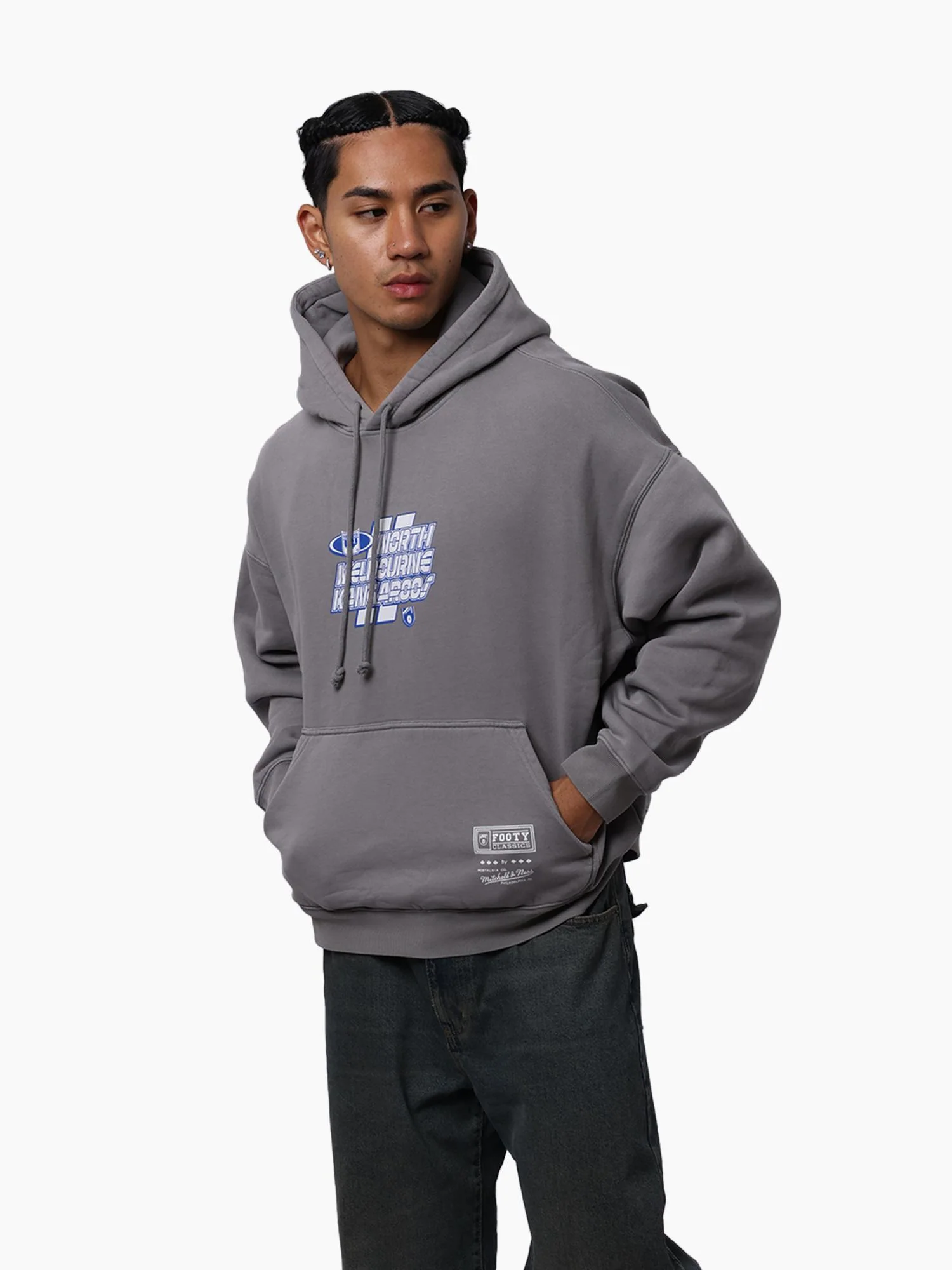 North Melbourne Kangaroos Panel Box Hoodie - Image 3