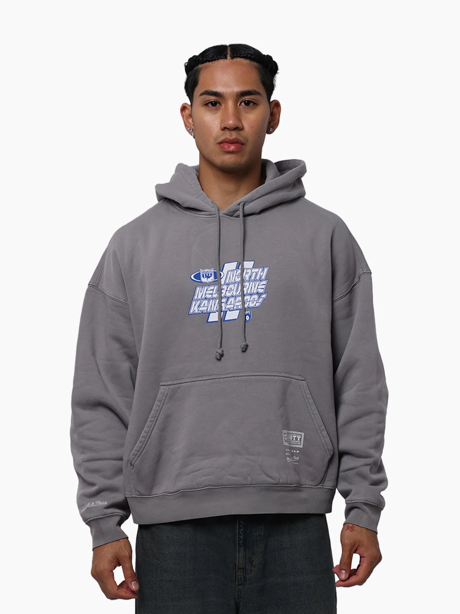 North Melbourne Kangaroos Panel Box Hoodie - Image 4
