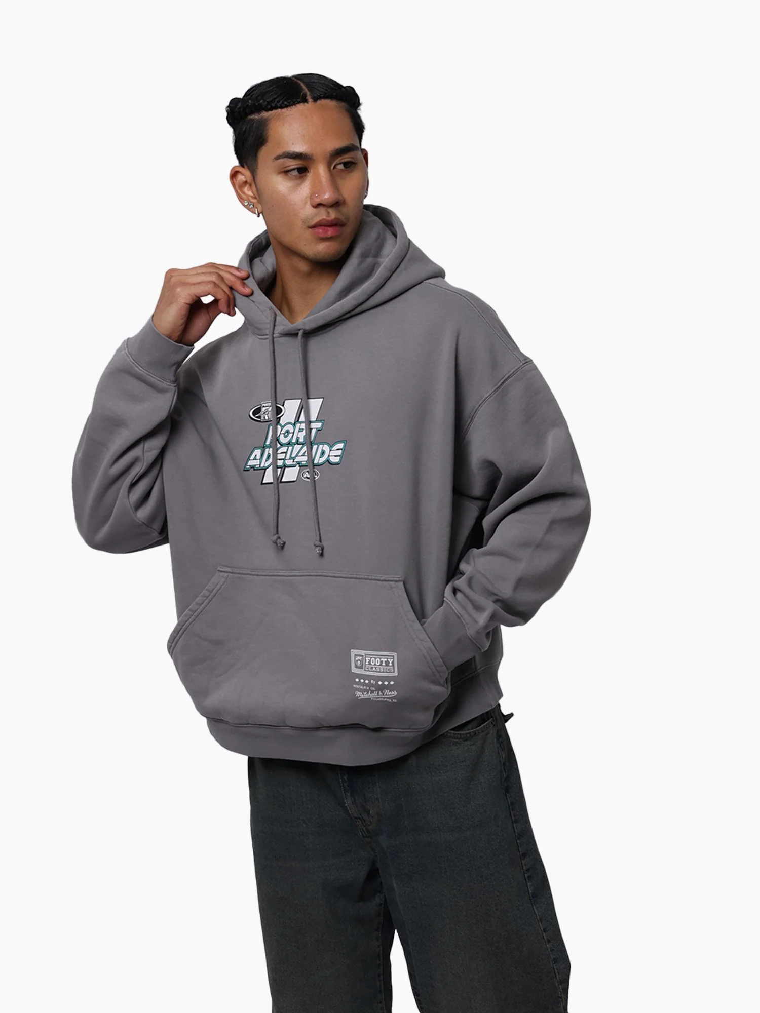Port Adelaide Power Panel Box Hoodie - Image 3