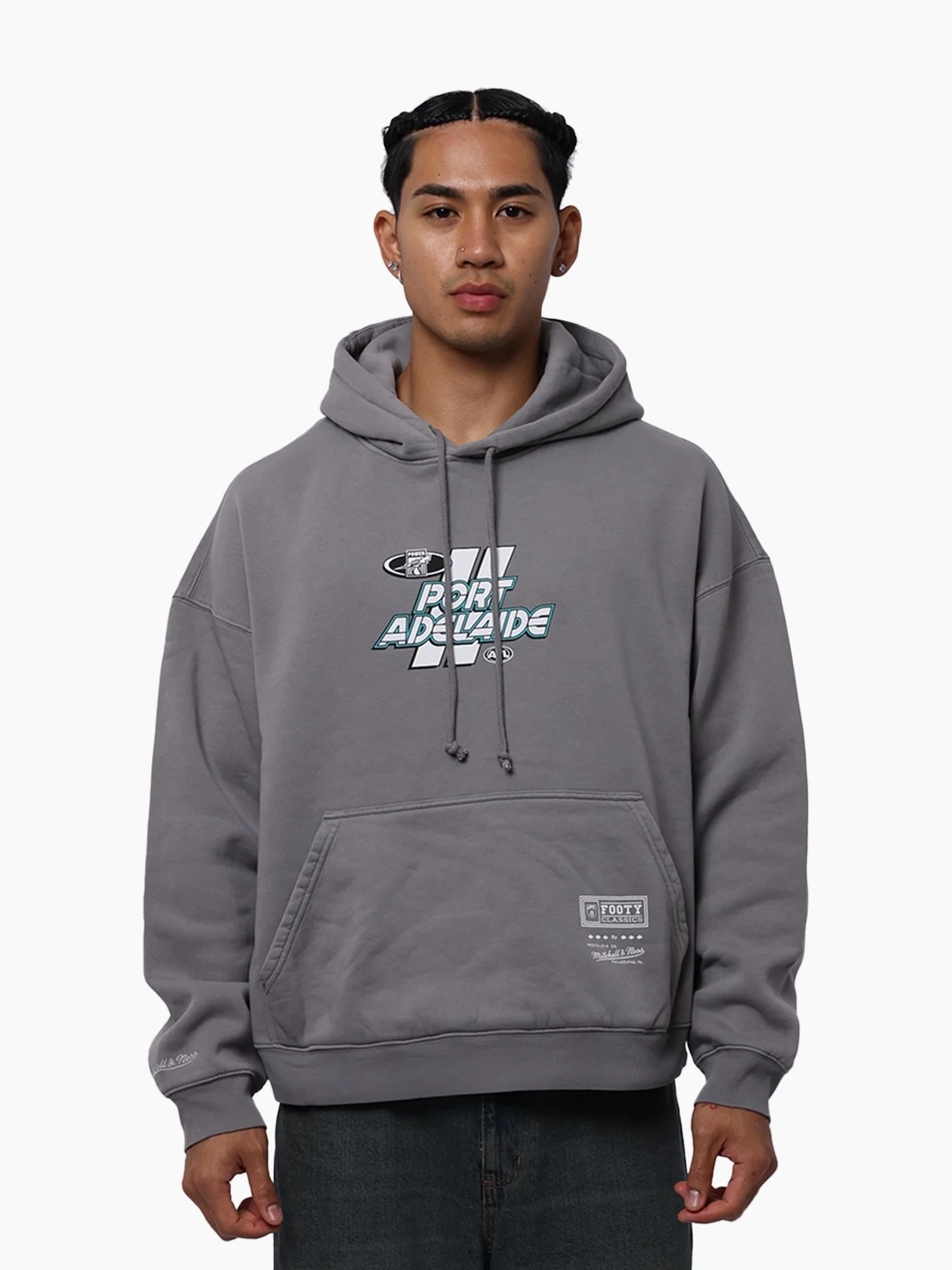 Port Adelaide Power Panel Box Hoodie - Image 4
