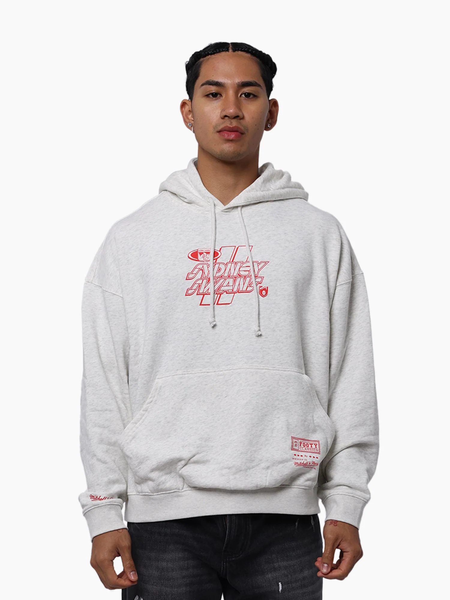 Sydney Swans Panel Box Hoodie - Image 4