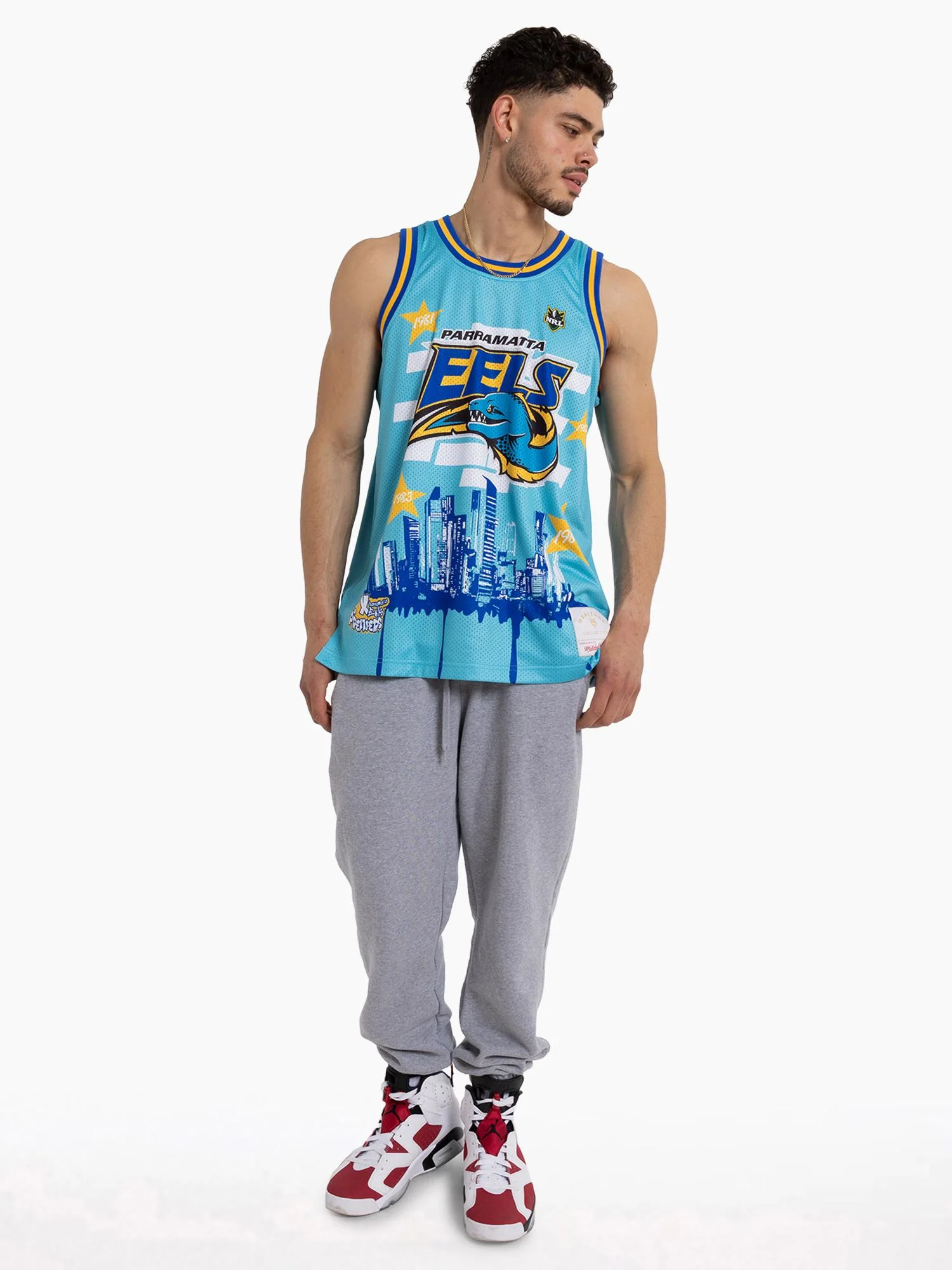 Parramatta Eels Graffiti Basketball Jersey - Image 3
