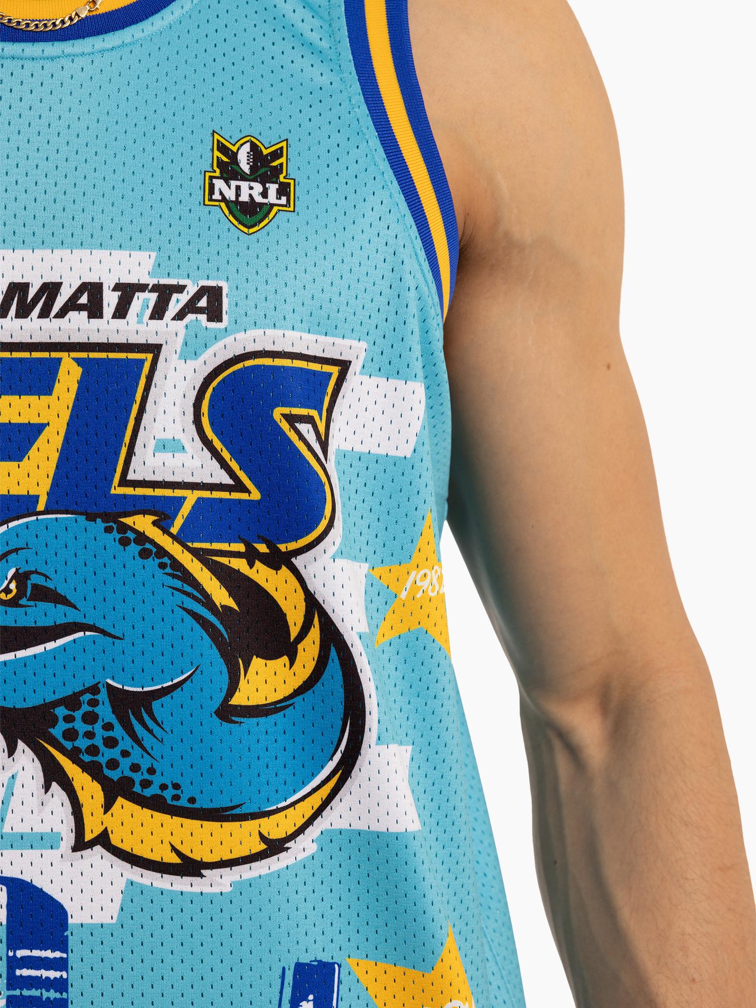 Parramatta Eels Graffiti Basketball Jersey - Image 4