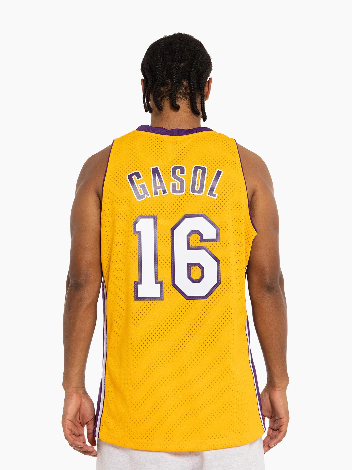 Pau Gasol 2009-10 L.A Lakers Swingman Jersey - Image 2