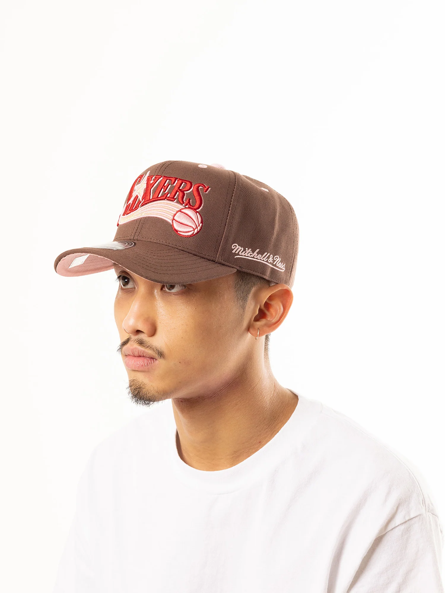 Philadelphia 76ers Brown Sugar Bacon Dynasty Fitted Hat - Image 3