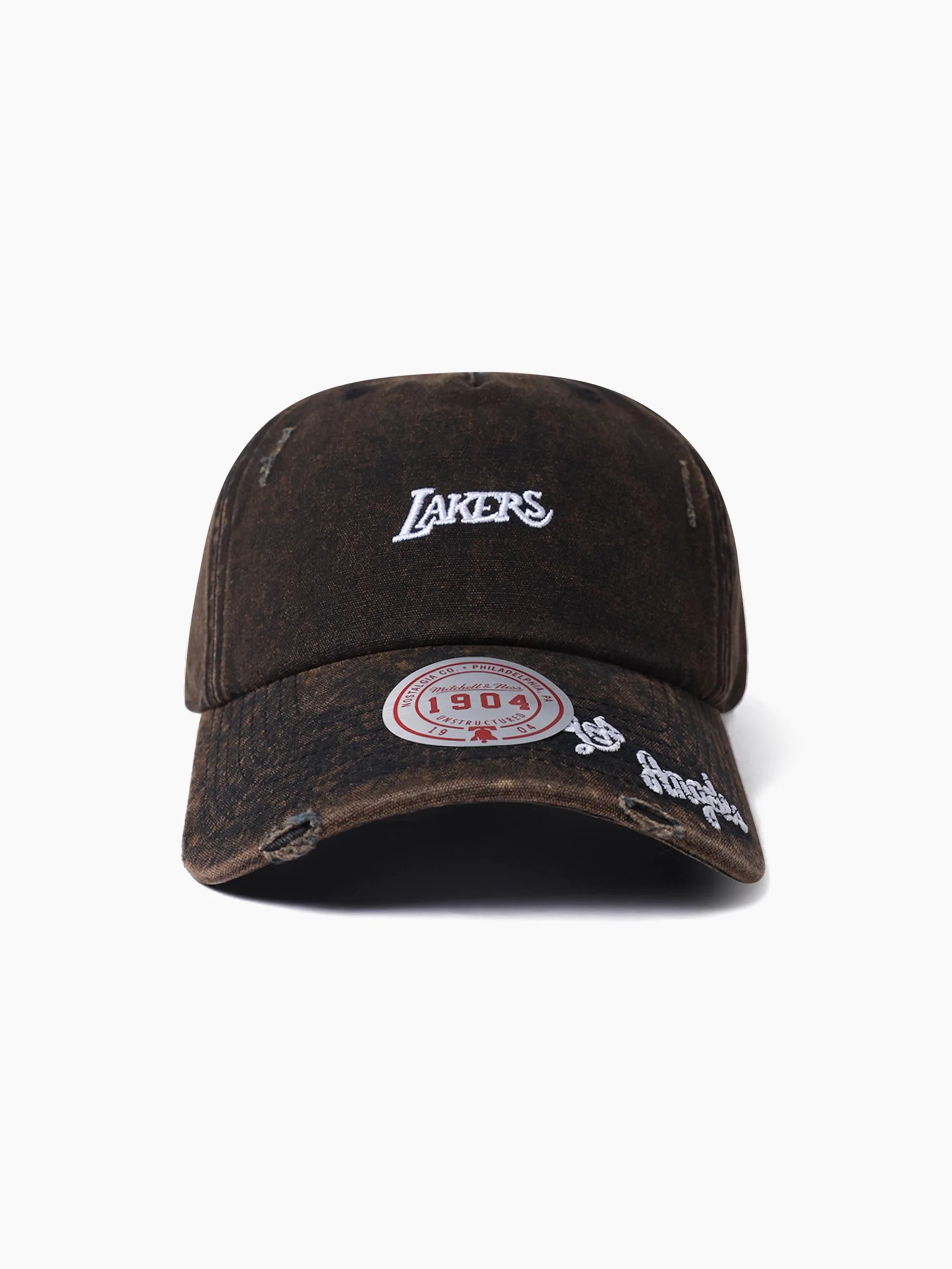 L.A Lakers Pinch Dad Hat