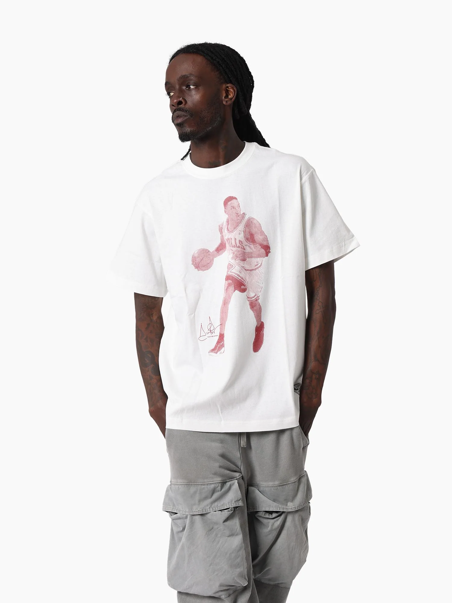 Scottie Pippen Chicago Bulls Player IP Tee - Image 3