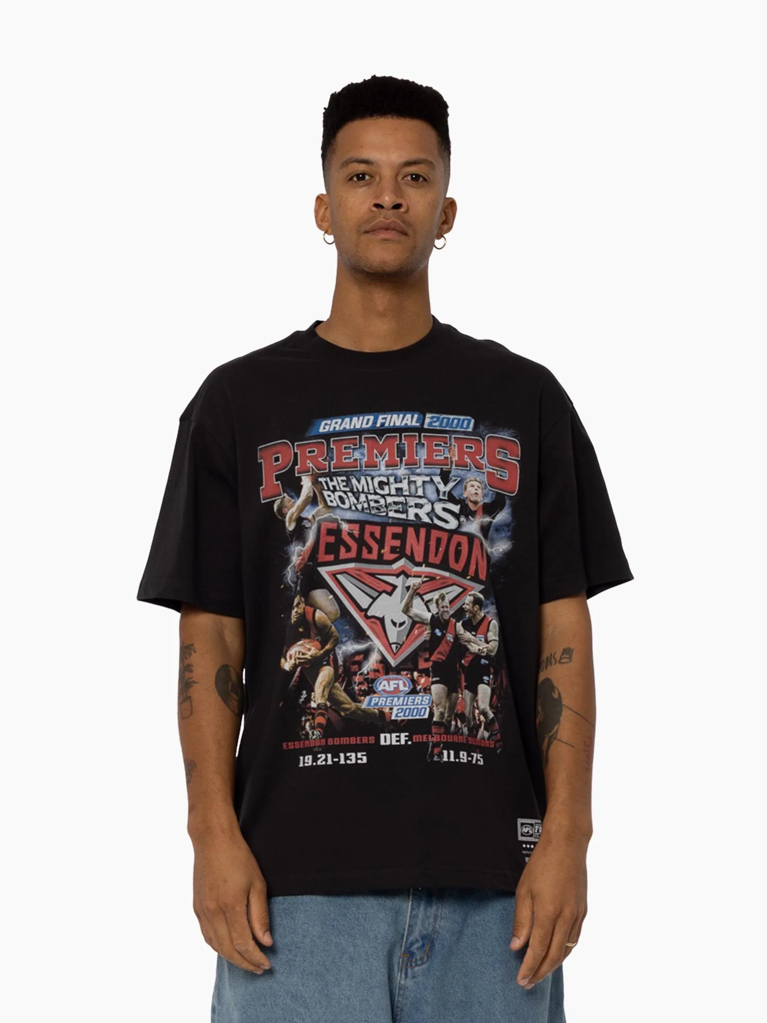Essendon Bombers Players Collage Tee - Image 4