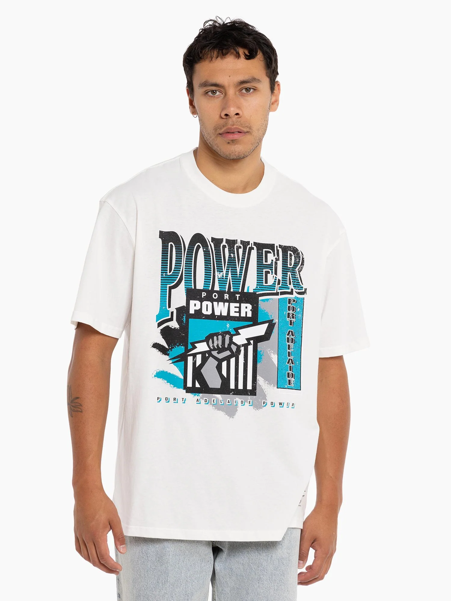 Port Adelaide Power Brush Off Tee - Image 3