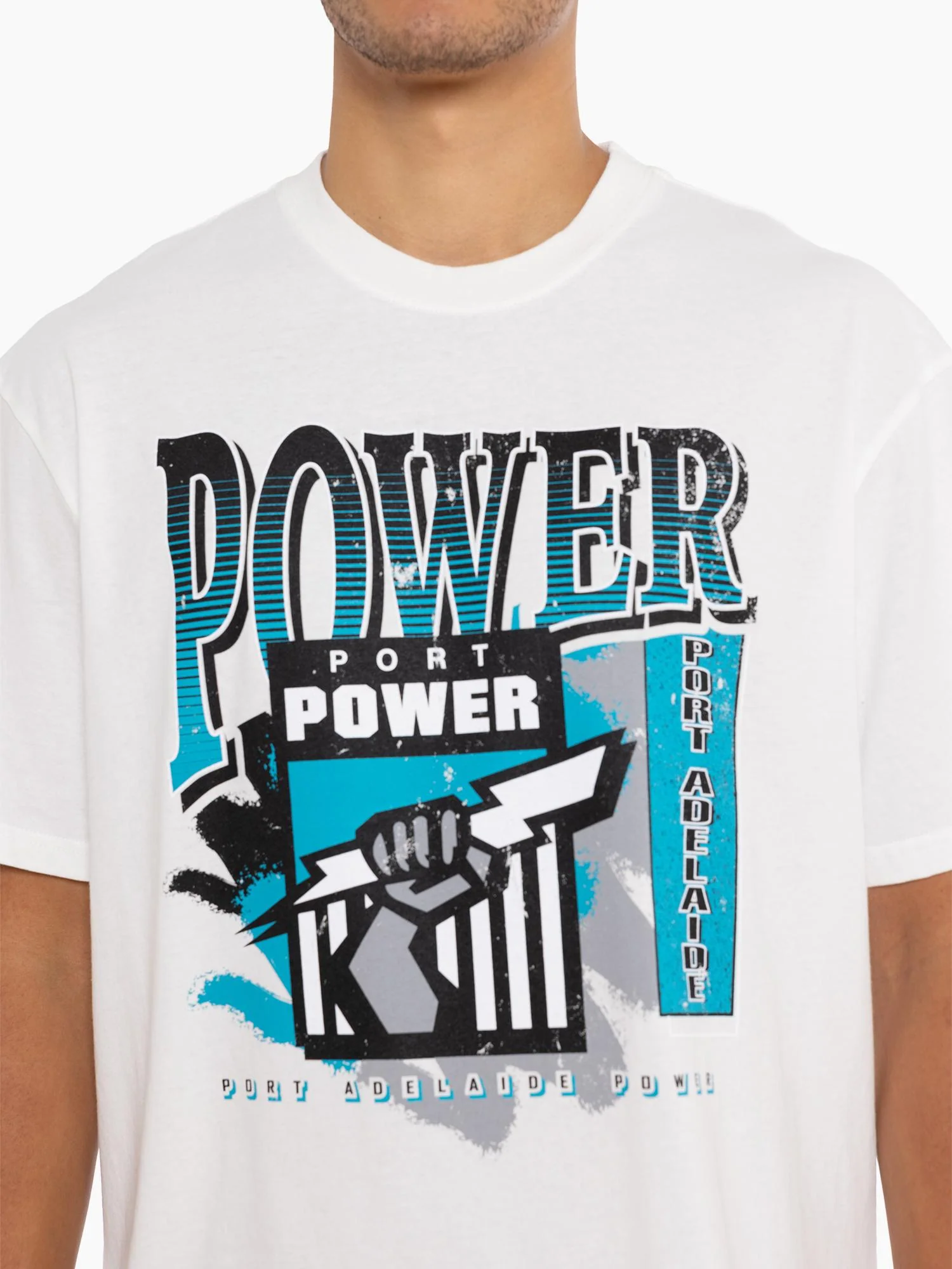 Port Adelaide Power Brush Off Tee - Image 4