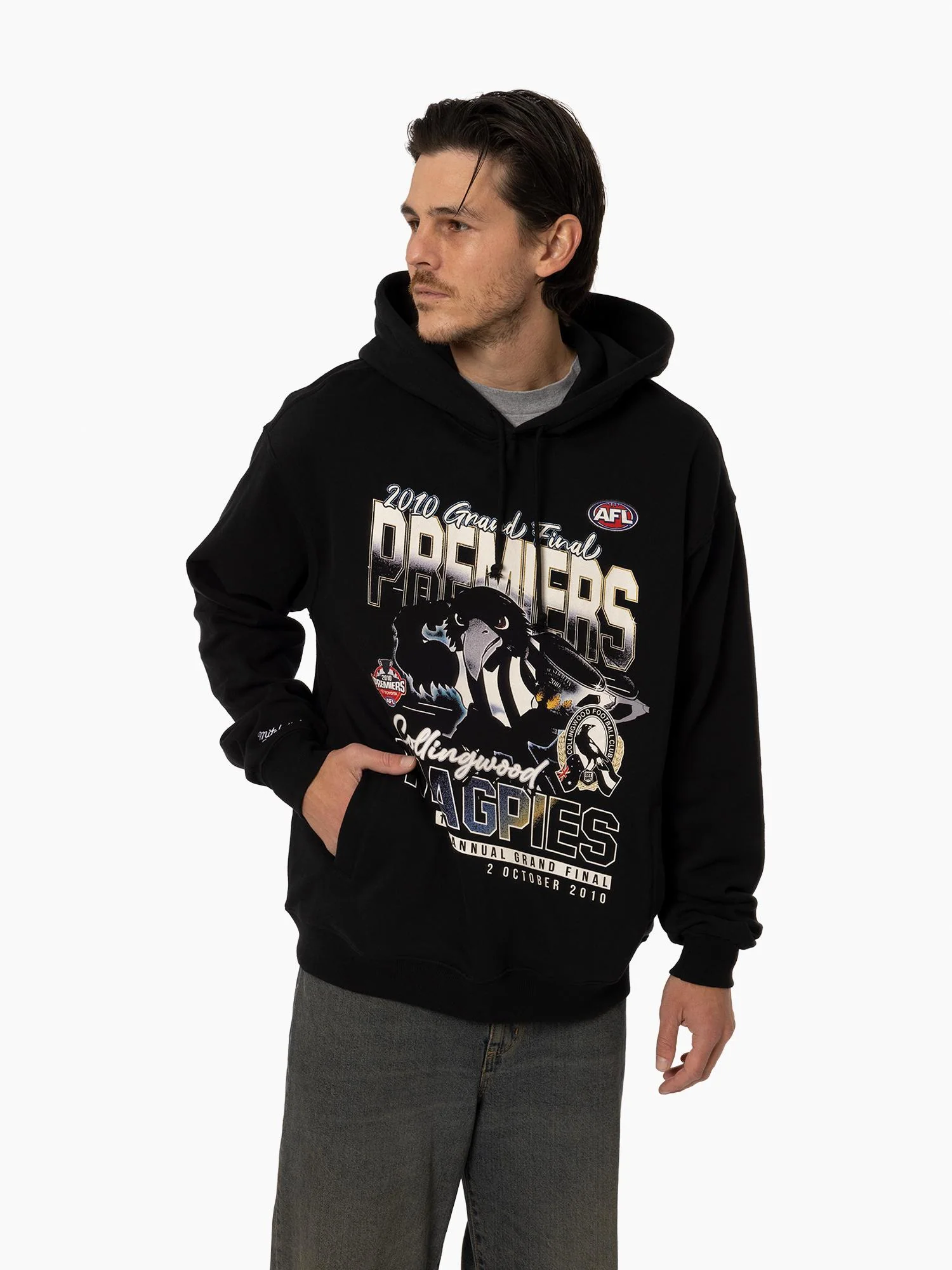 Collingwood Magpies Premiers Shield Hoodie