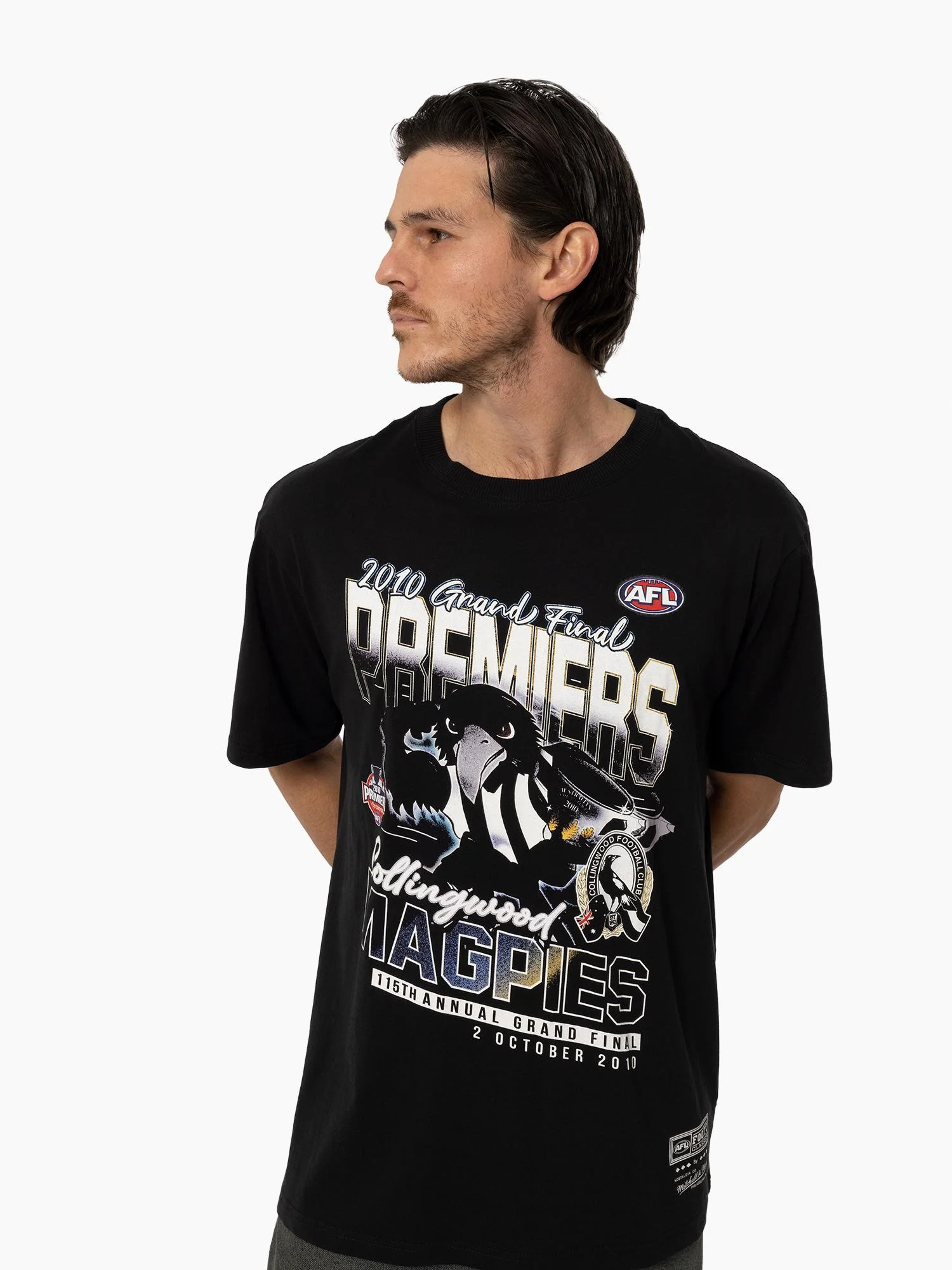 Collingwood Magpies Premiers Shield Tee - Image 3