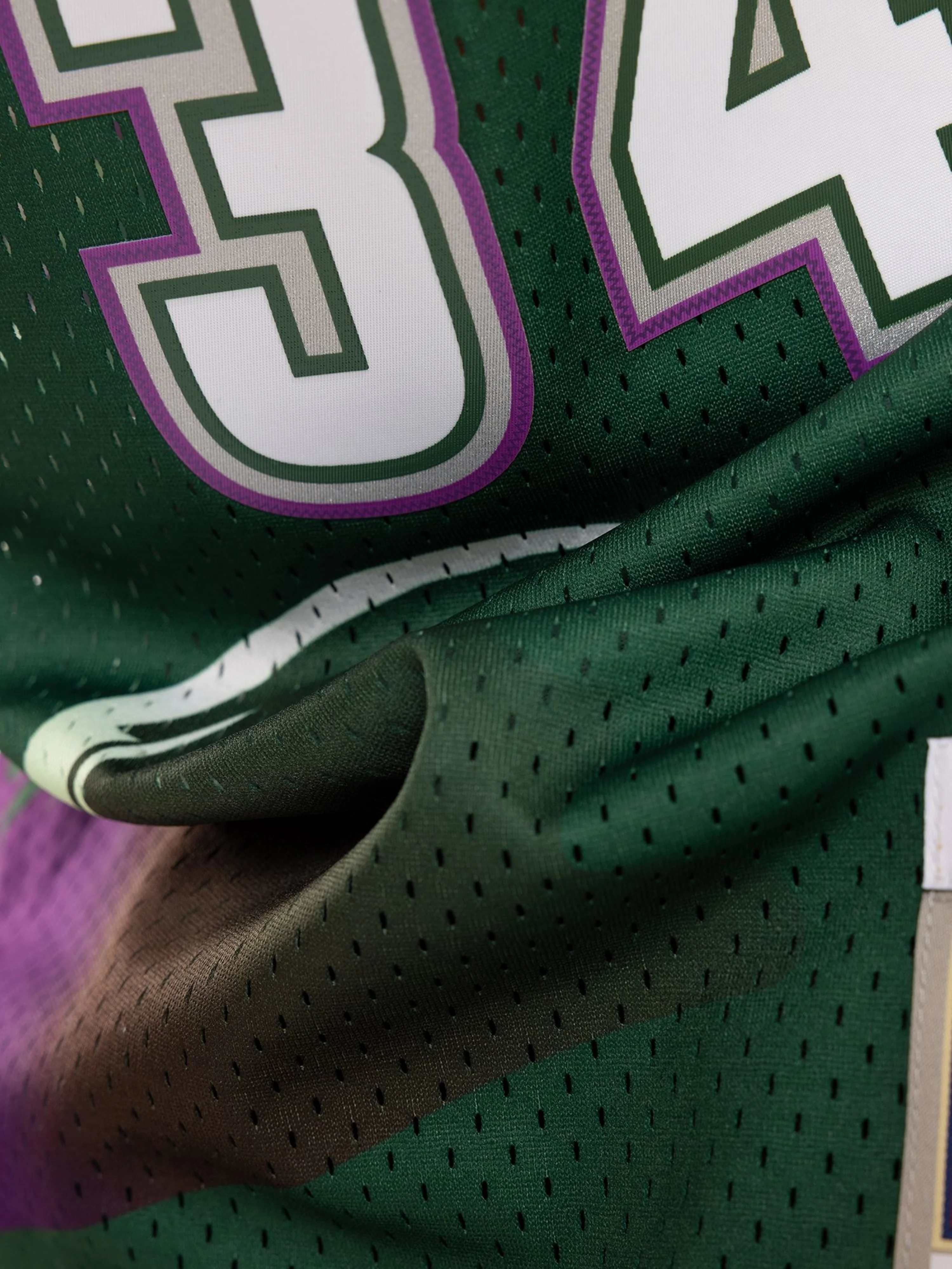 Ray Allen 1996-97 Milwaukee Bucks Road Swingman Jersey - Image 5