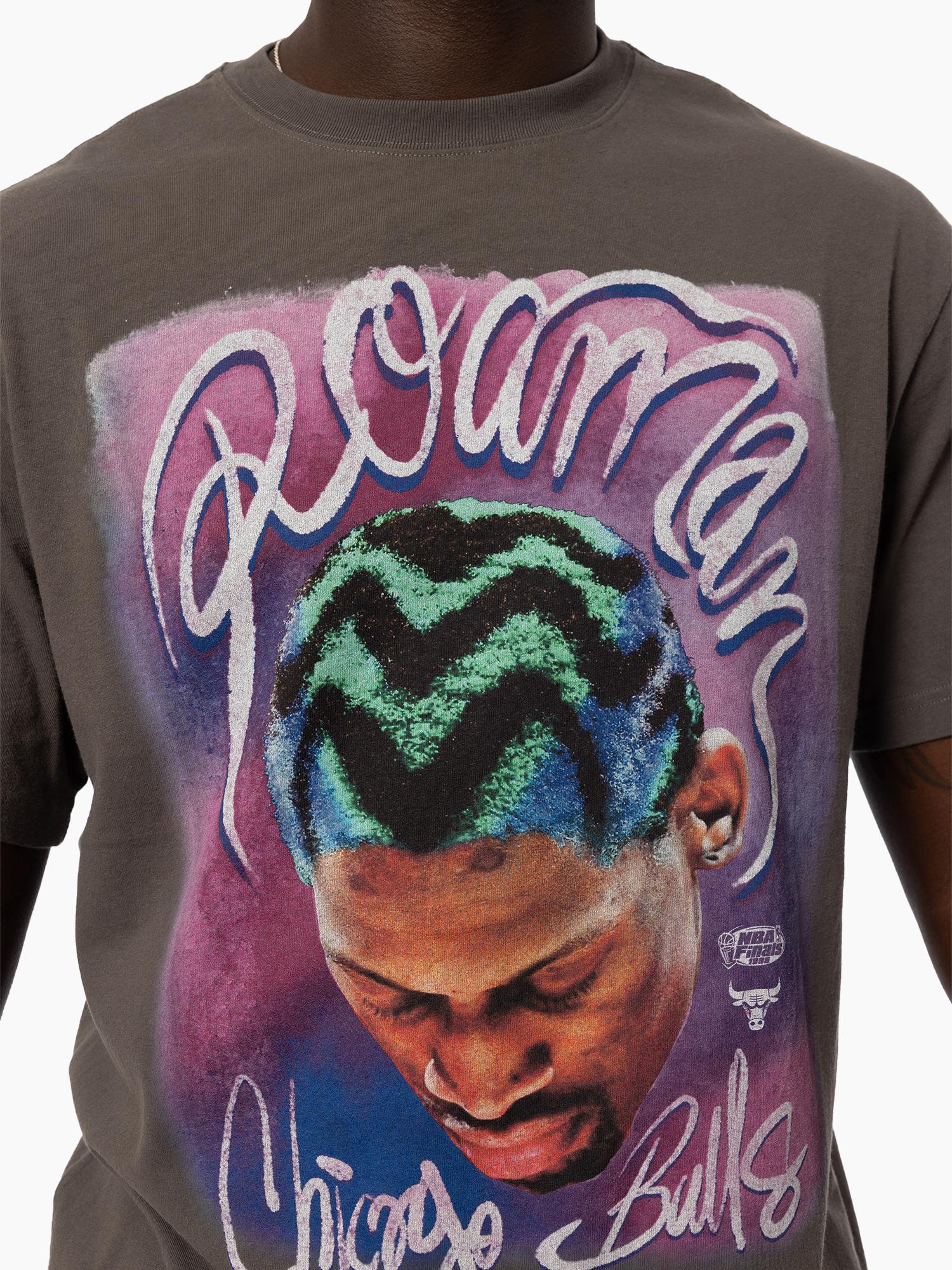 Dennis Rodman Chicago Bulls Photo Tee - Image 4