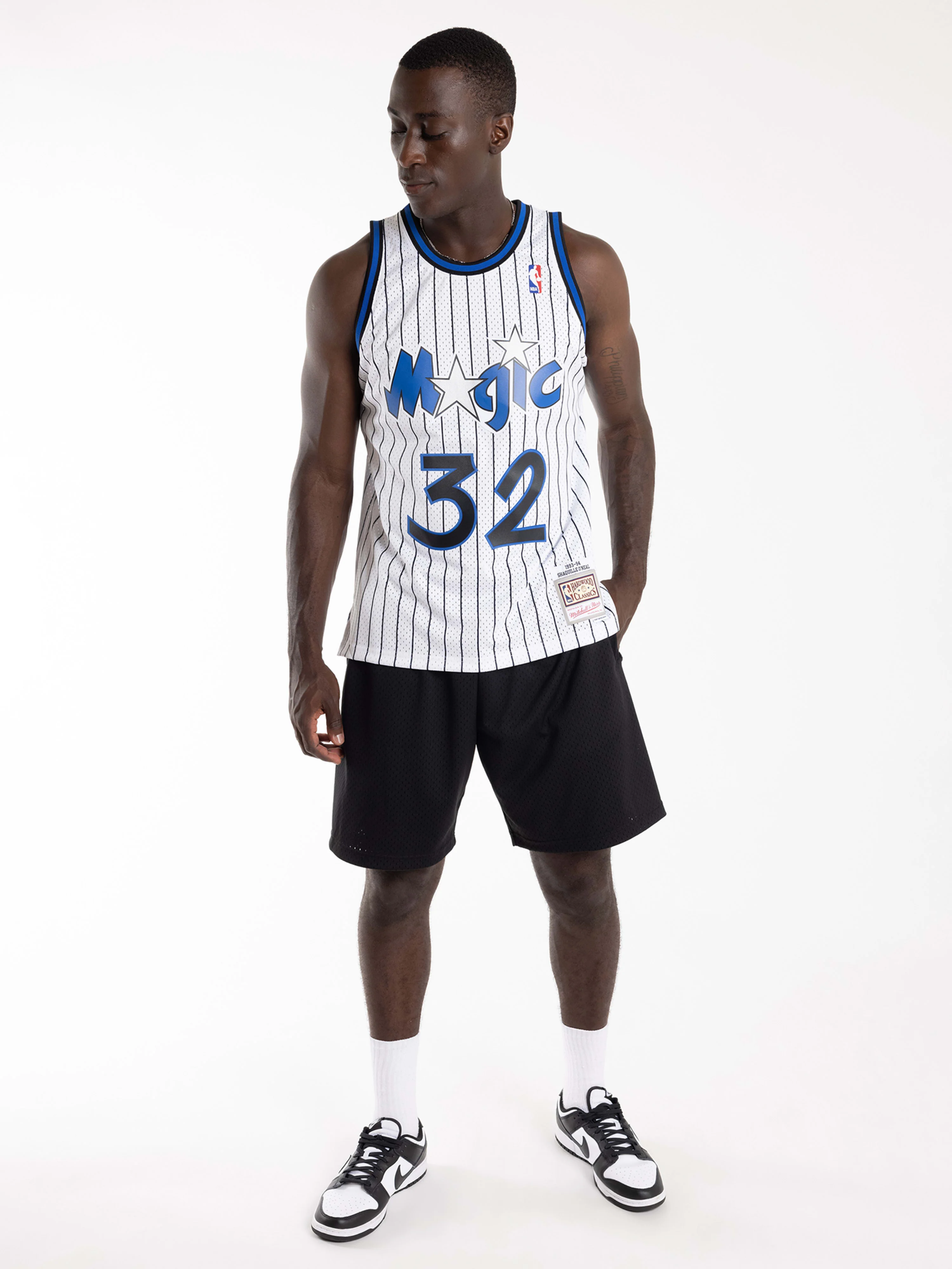Shaquille O'Neal 1993-94 Orlando Magic Home Swingman Jersey - Image 3