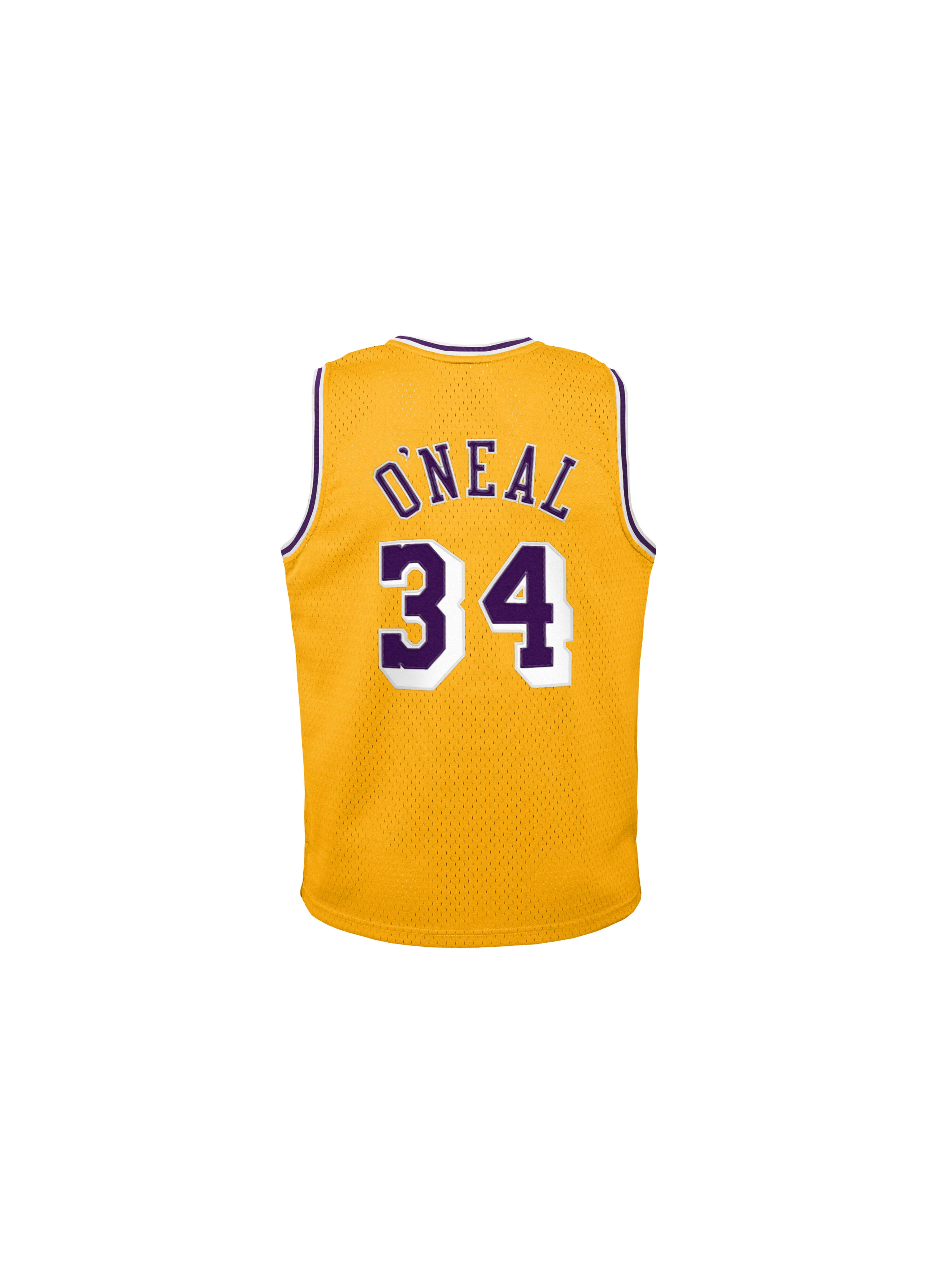 Youth Shaquille O'Neal 1996-97 L.A Lakers Swingman Jersey - Image 2