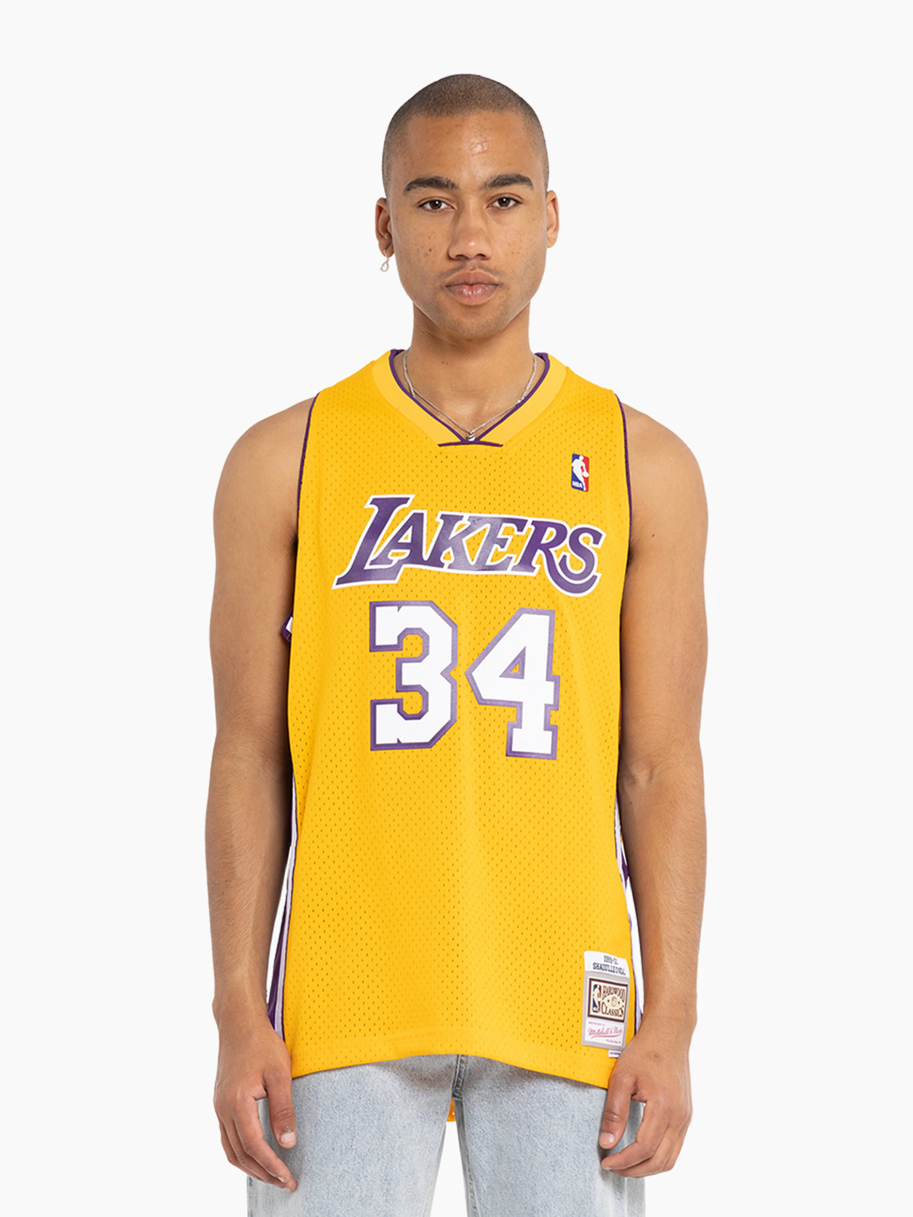 Shaquille O'Neal 1999-00 L.A Lakers Home Swingman Jersey