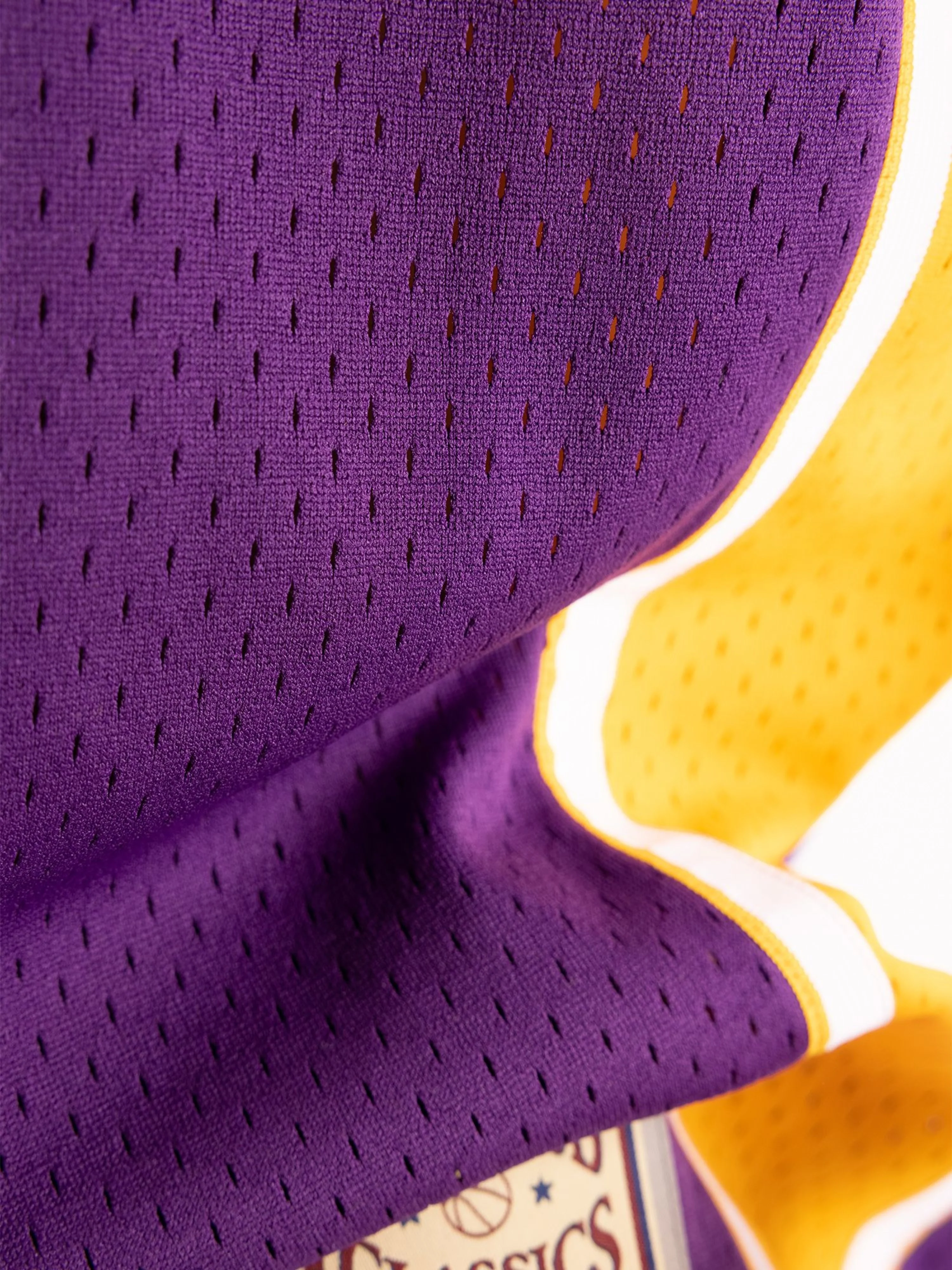 Shaquille O'Neal 1999-00 L.A Lakers Road Swingman Jersey - Image 5