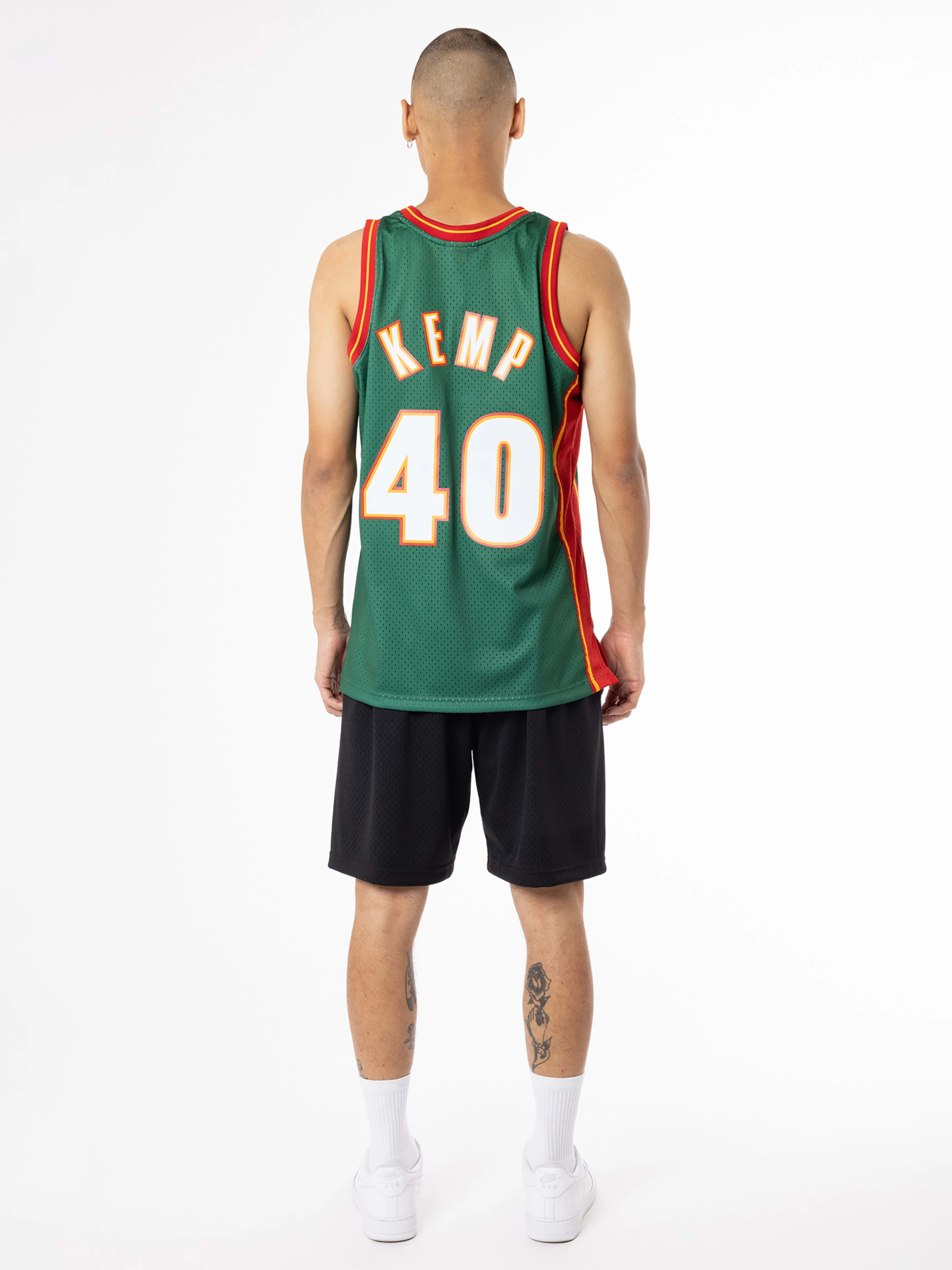 Shawn Kemp 1995-96 Seattle Supersonics Swingman Jersey - Image 2