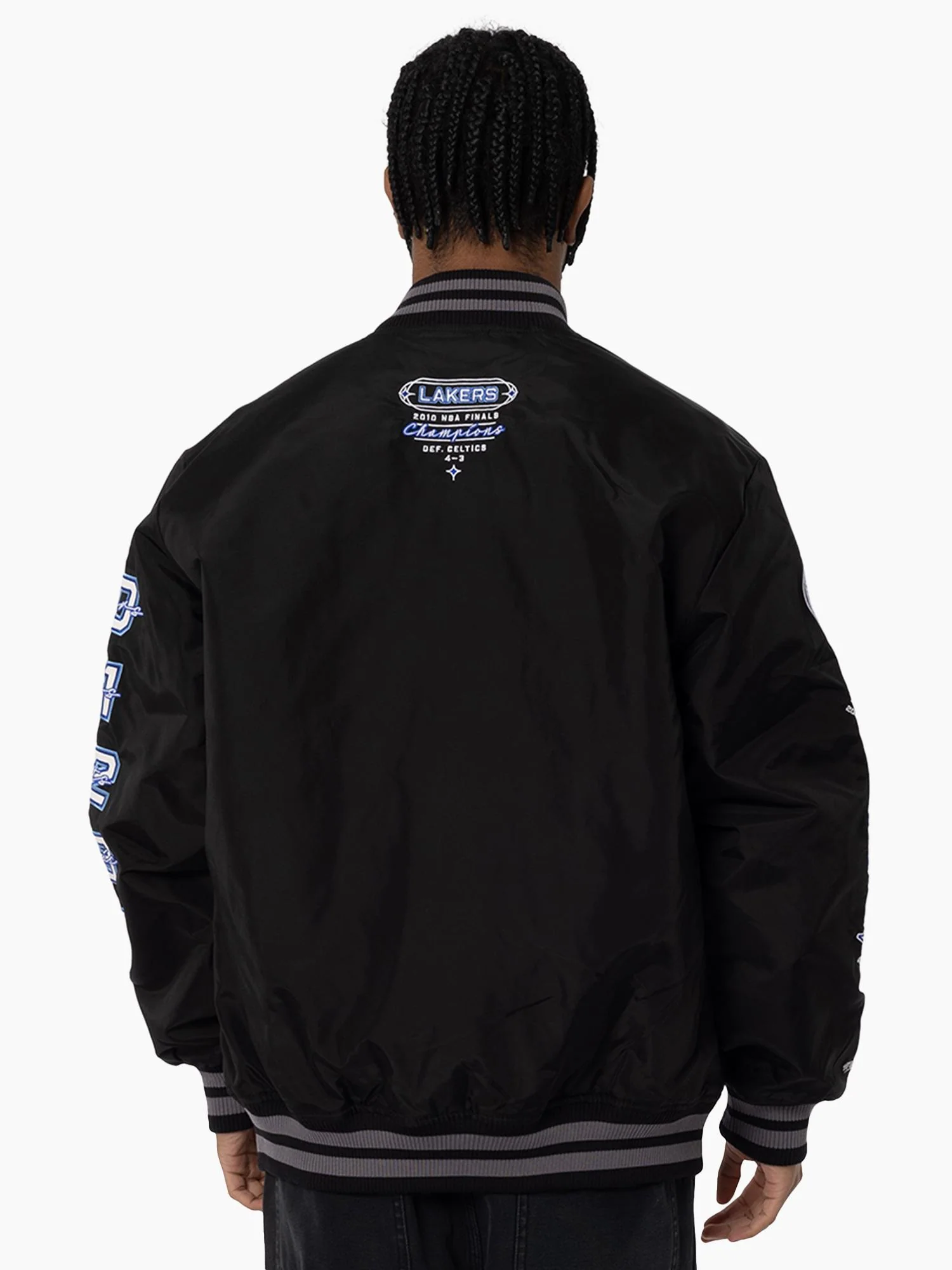 L.A Lakers Showboat Champions Bomber Jacket - Image 3