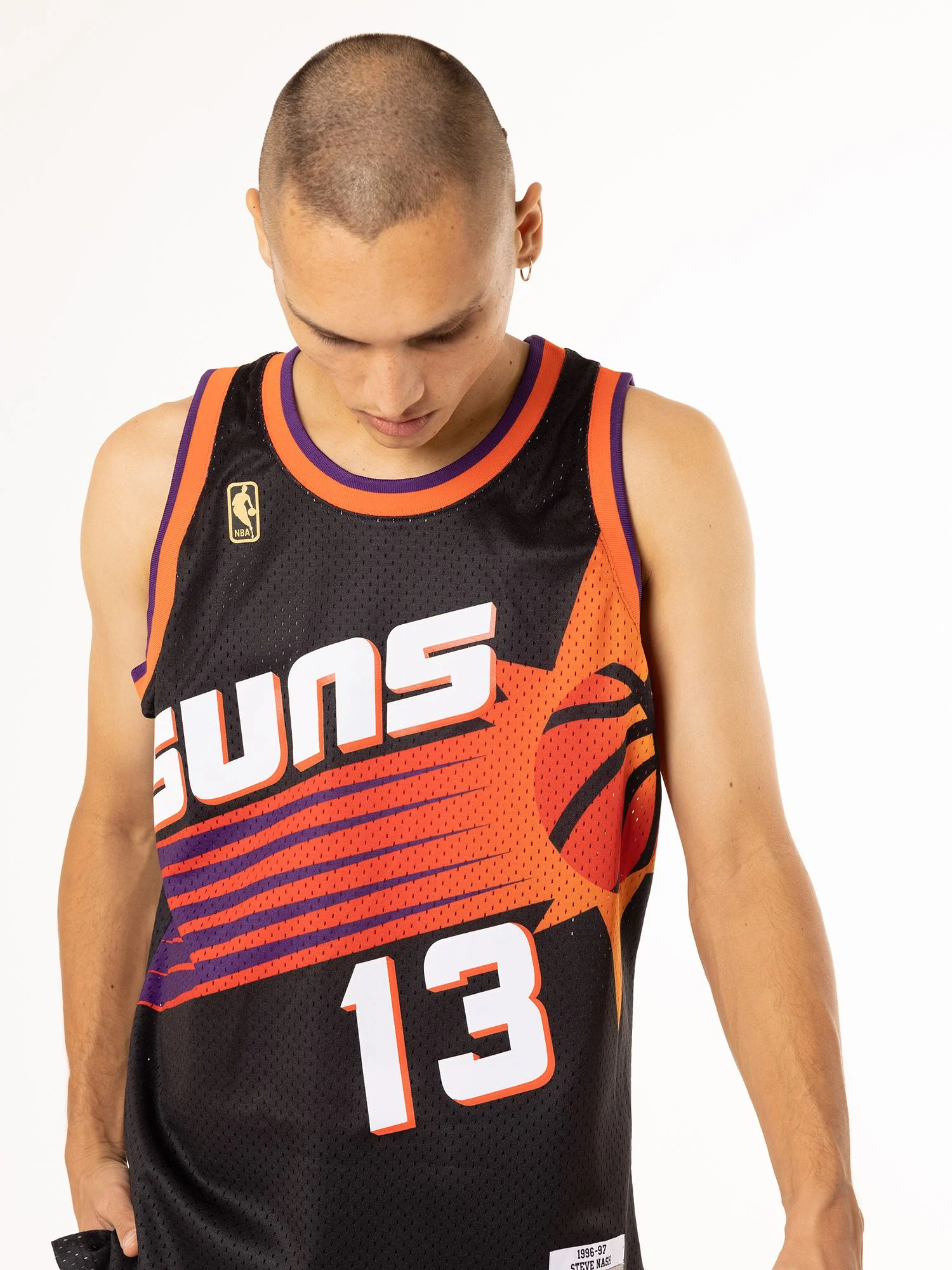 Steve Nash 1996-97 Phoenix Suns Alternate Swingman Jersey - Image 3