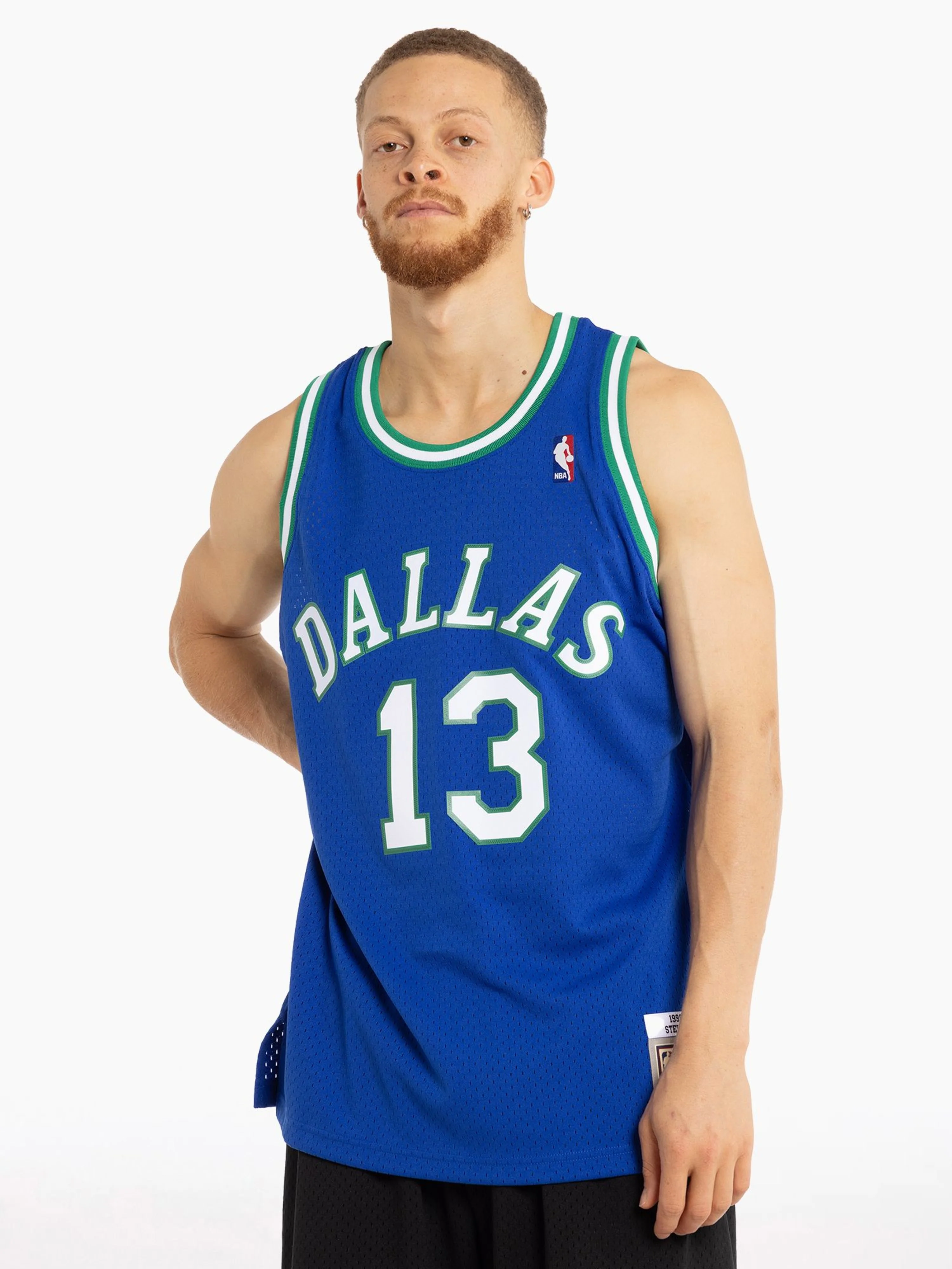 Steve Nash 1998-99 Dallas Mavericks Alternate Swingman Jersey - Image 3