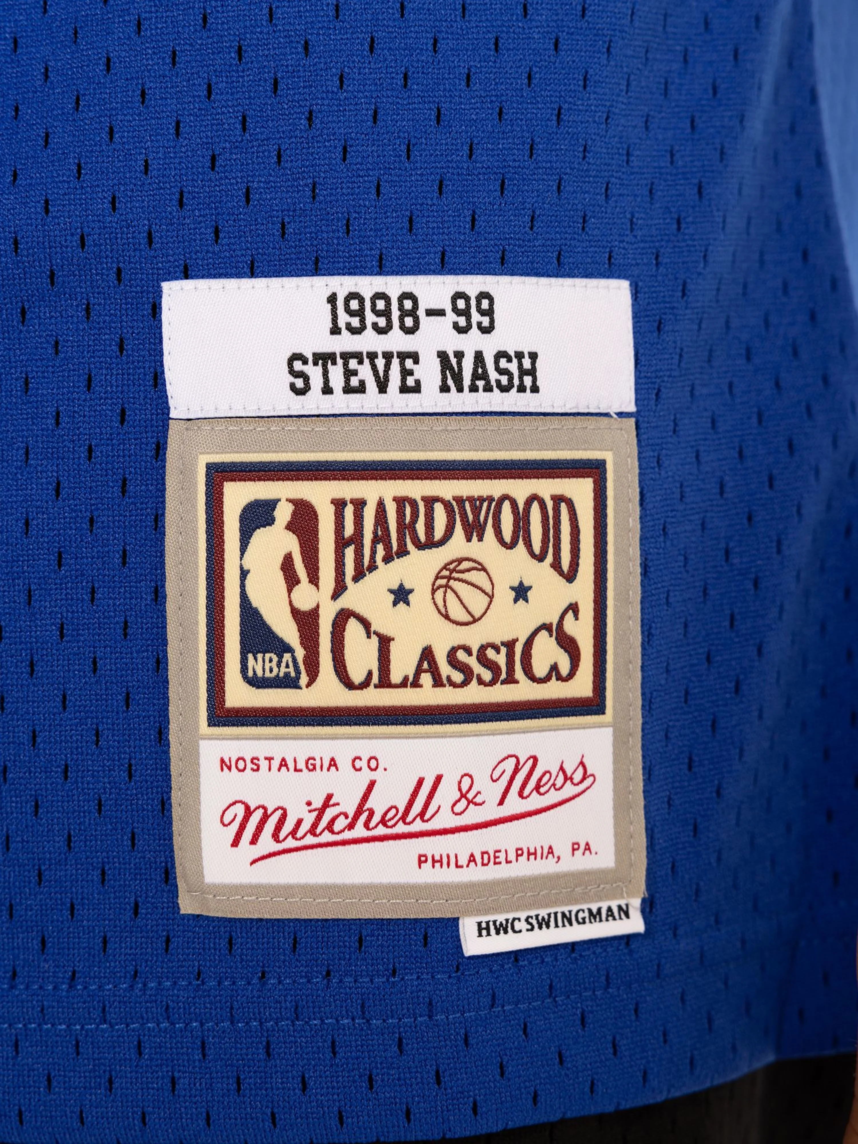 Steve Nash 1998-99 Dallas Mavericks Alternate Swingman Jersey - Image 4