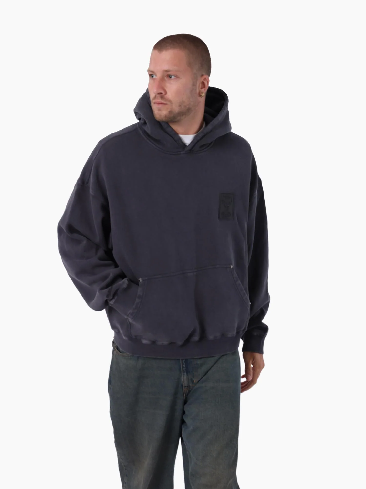 Chicago Bulls Studded Boxy Fit Hoodie - Image 3