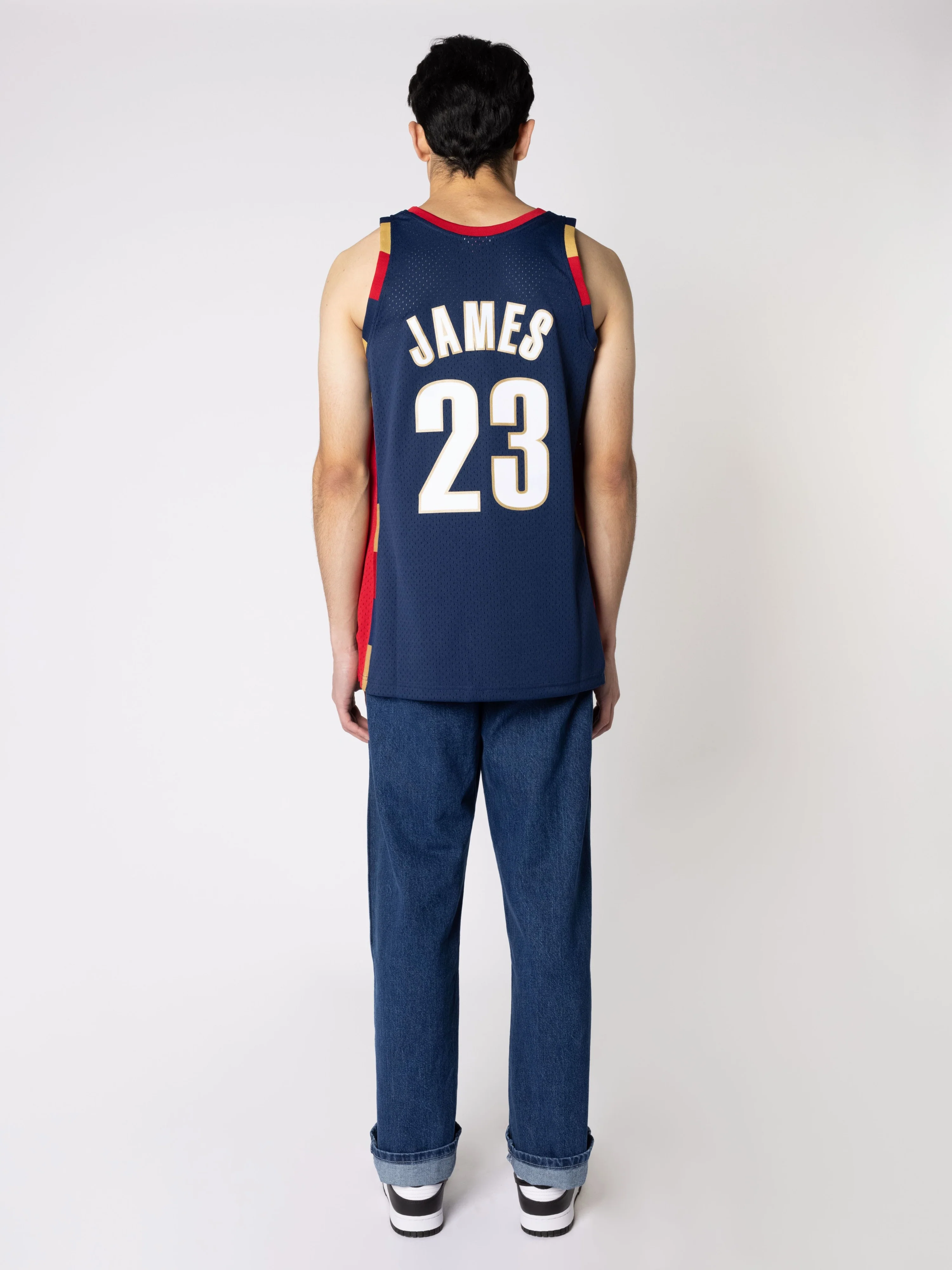 LeBron James 2008-09 Cleveland Cavaliers Road Swingman Jersey - Image 2