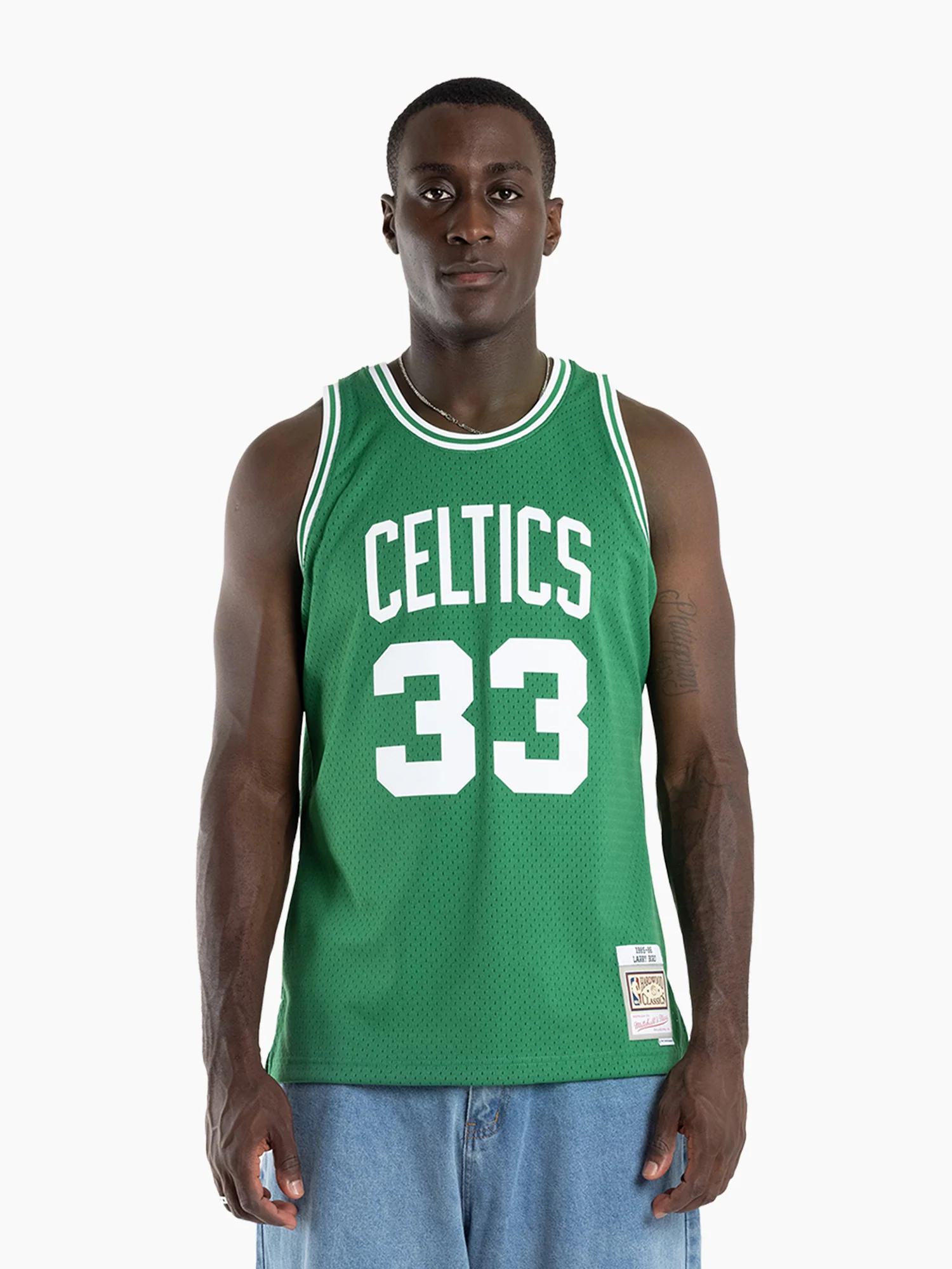 Larry Bird 1985-86 Boston Celtics Road Swingman Jersey