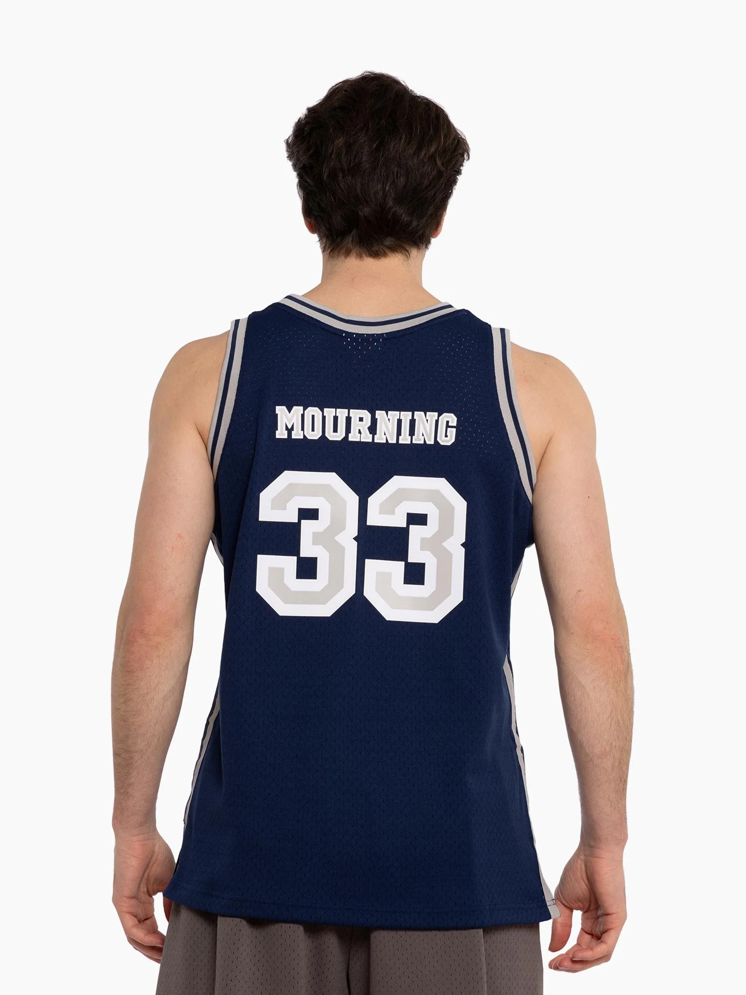 Alonzo Mourning 1991-92 Georgetown University Swingman Jersey - Image 2