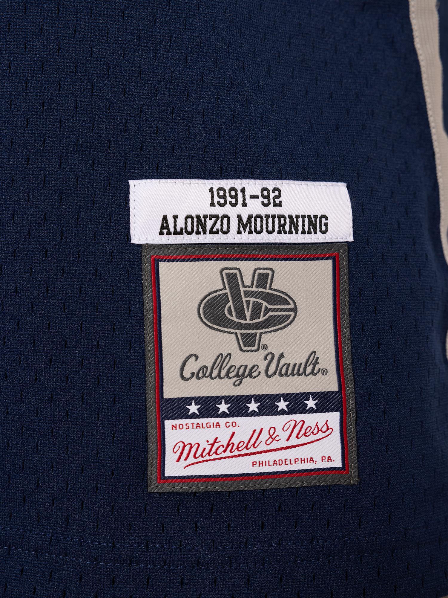 Alonzo Mourning 1991-92 Georgetown University Swingman Jersey - Image 4