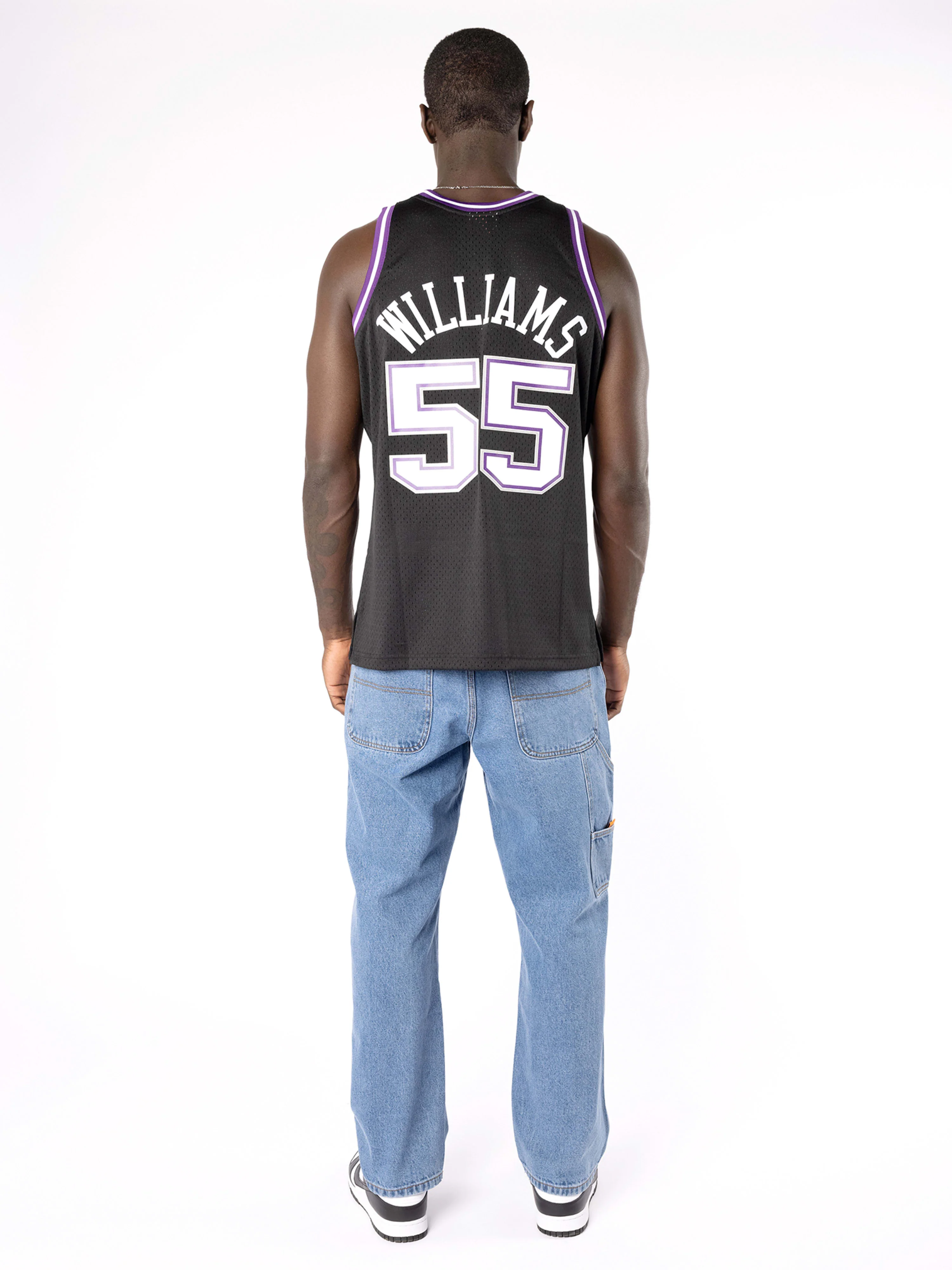 Jason Williams 2000-01 Sacramento Kings Road Swingman Jersey - Image 2