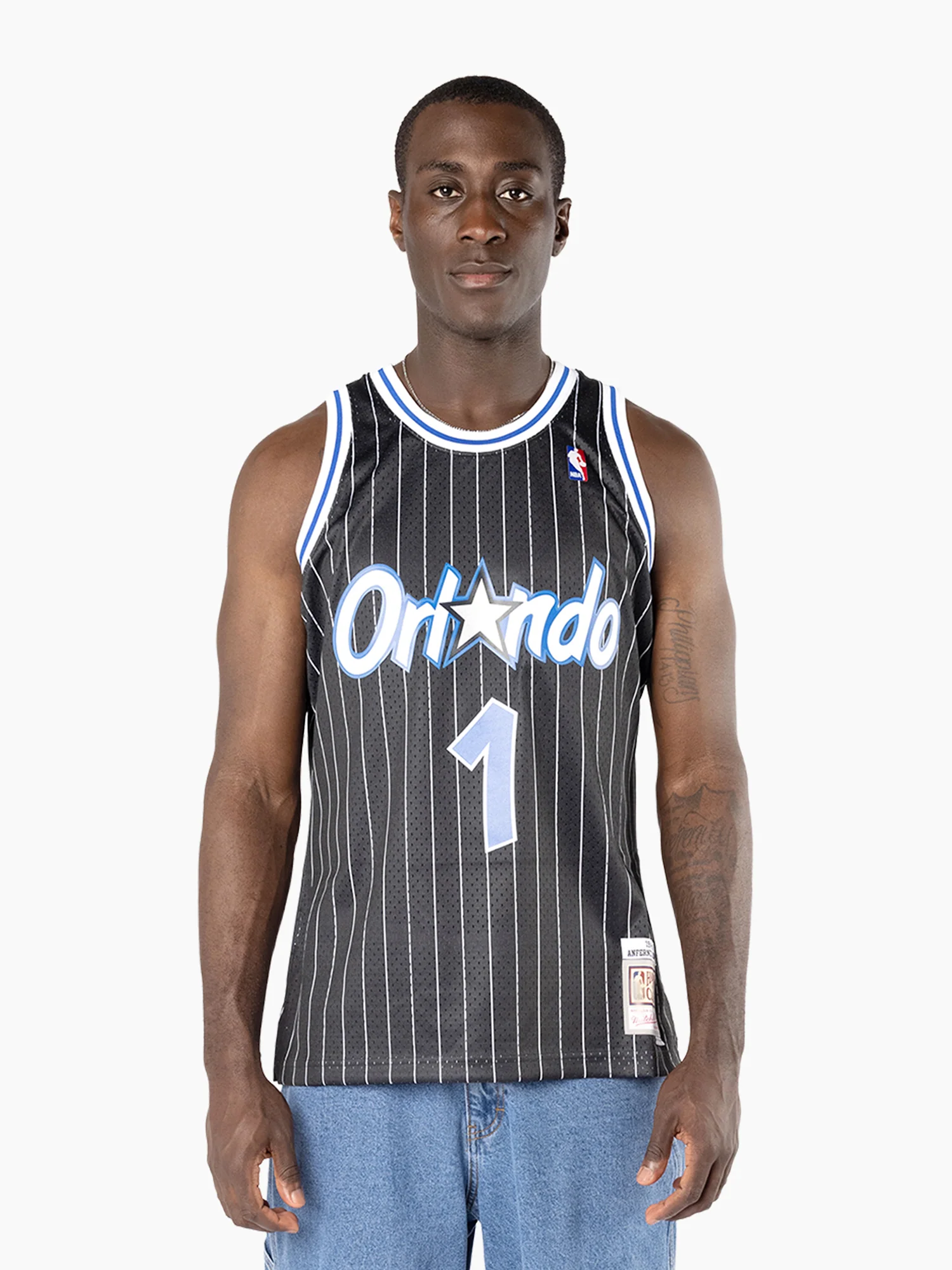 Anfernee Hardaway 94-95 Orlando Magic Road Swingman Jersey