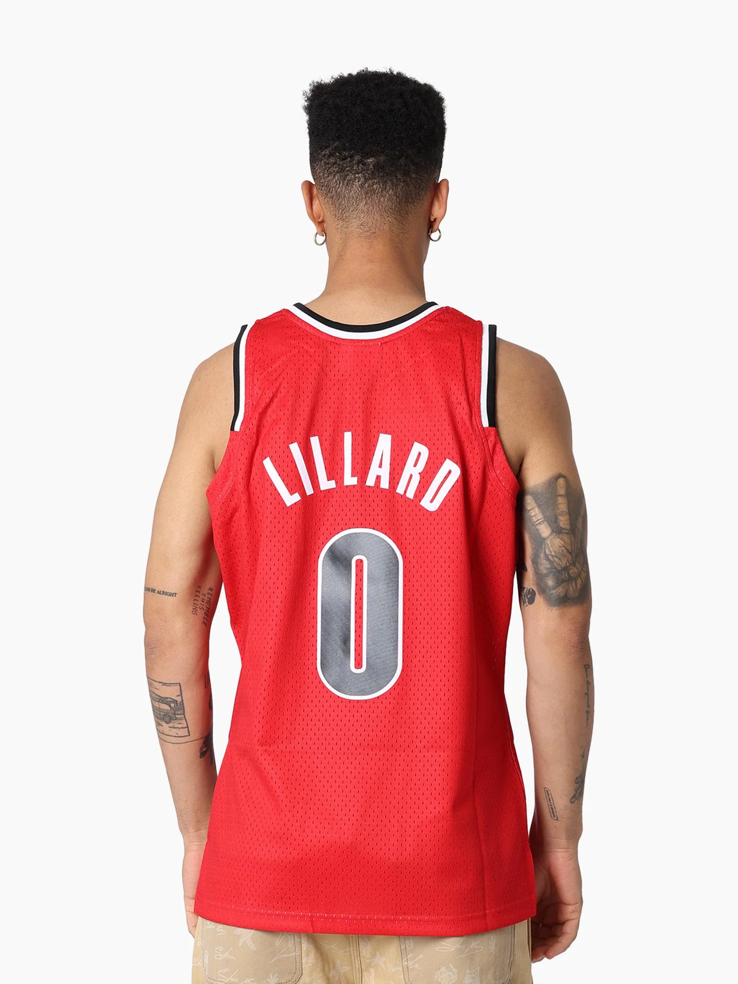 Damian Lillard 2012-13 Portland Trail Blazers Road Swingman Jersey - Image 2