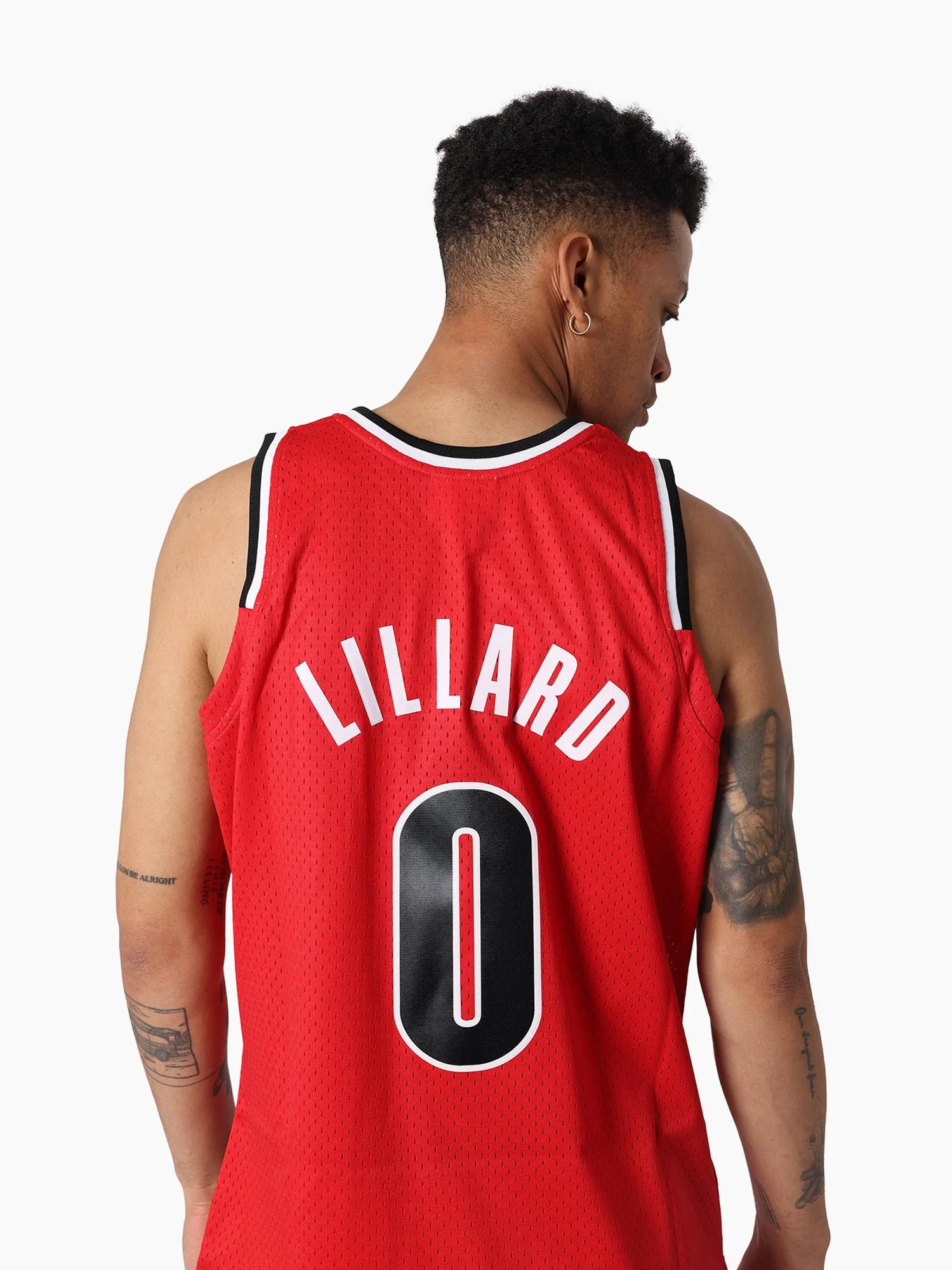 Damian Lillard 2012-13 Portland Trail Blazers Road Swingman Jersey - Image 4
