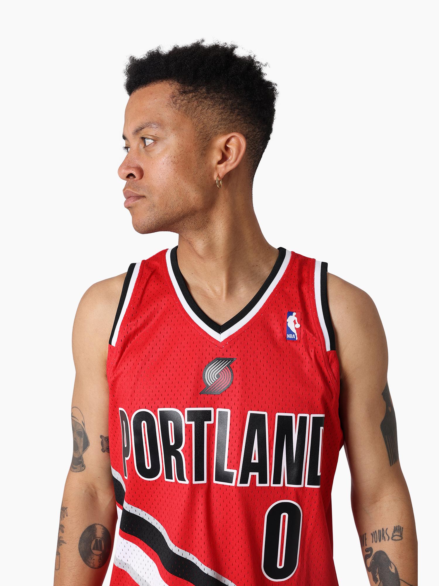 Damian Lillard 2012-13 Portland Trail Blazers Road Swingman Jersey - Image 5
