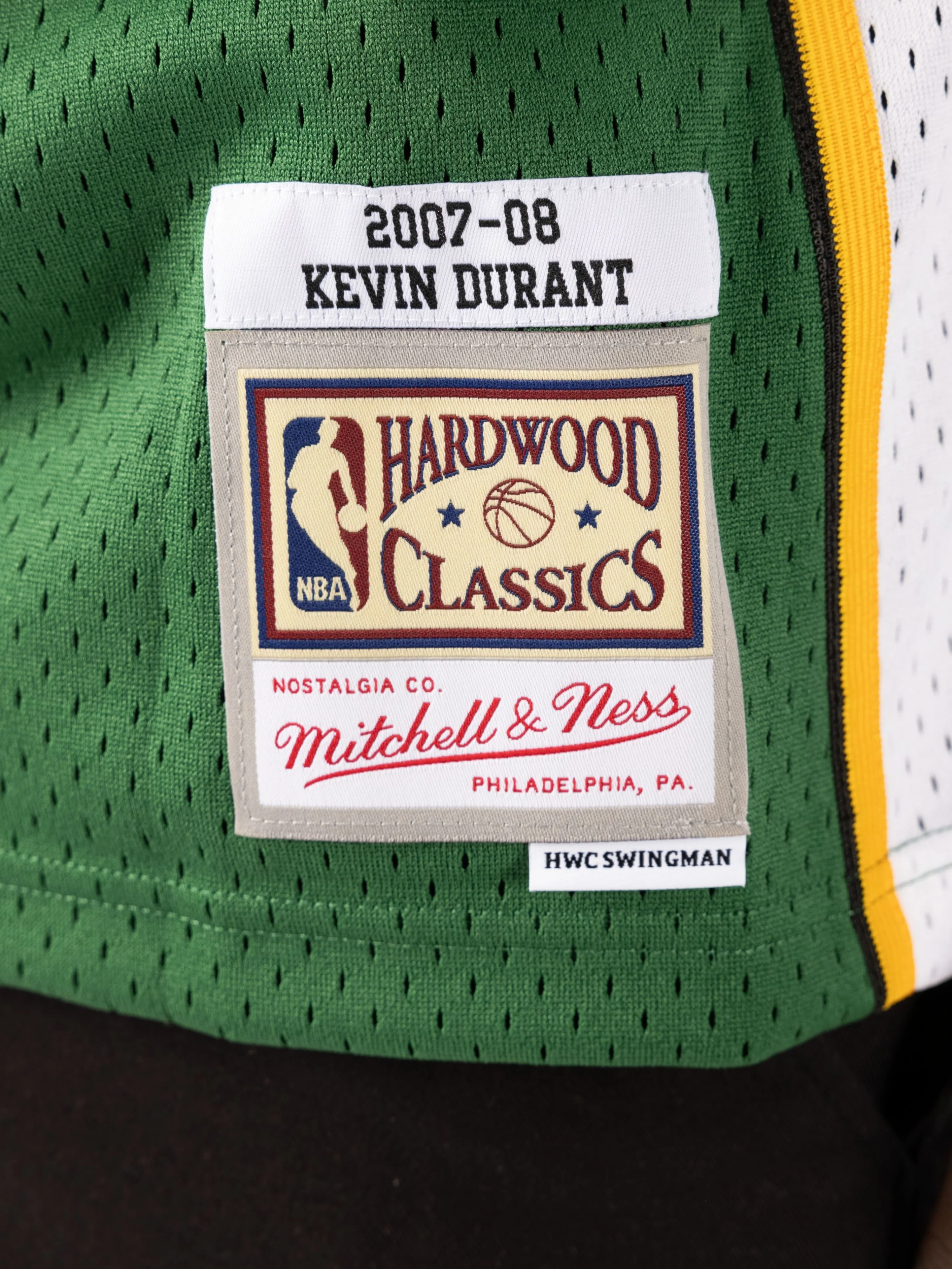 Kevin Durant 2007-08 Seattle Supersonics Road Swingman Jersey - Image 4