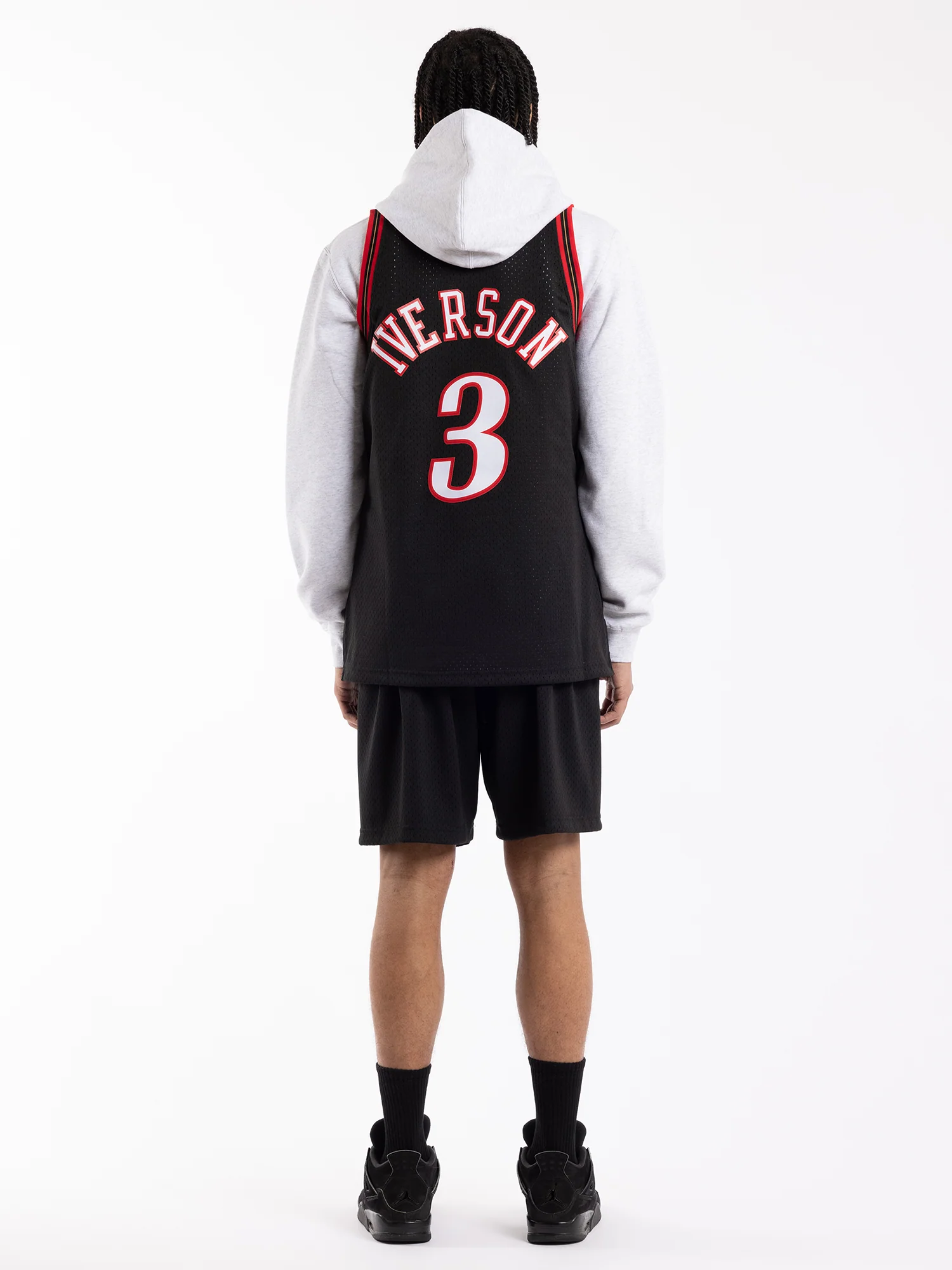 Allen Iverson 1997-98 Philadelphia 76ers Road Swingman Jersey - Image 2